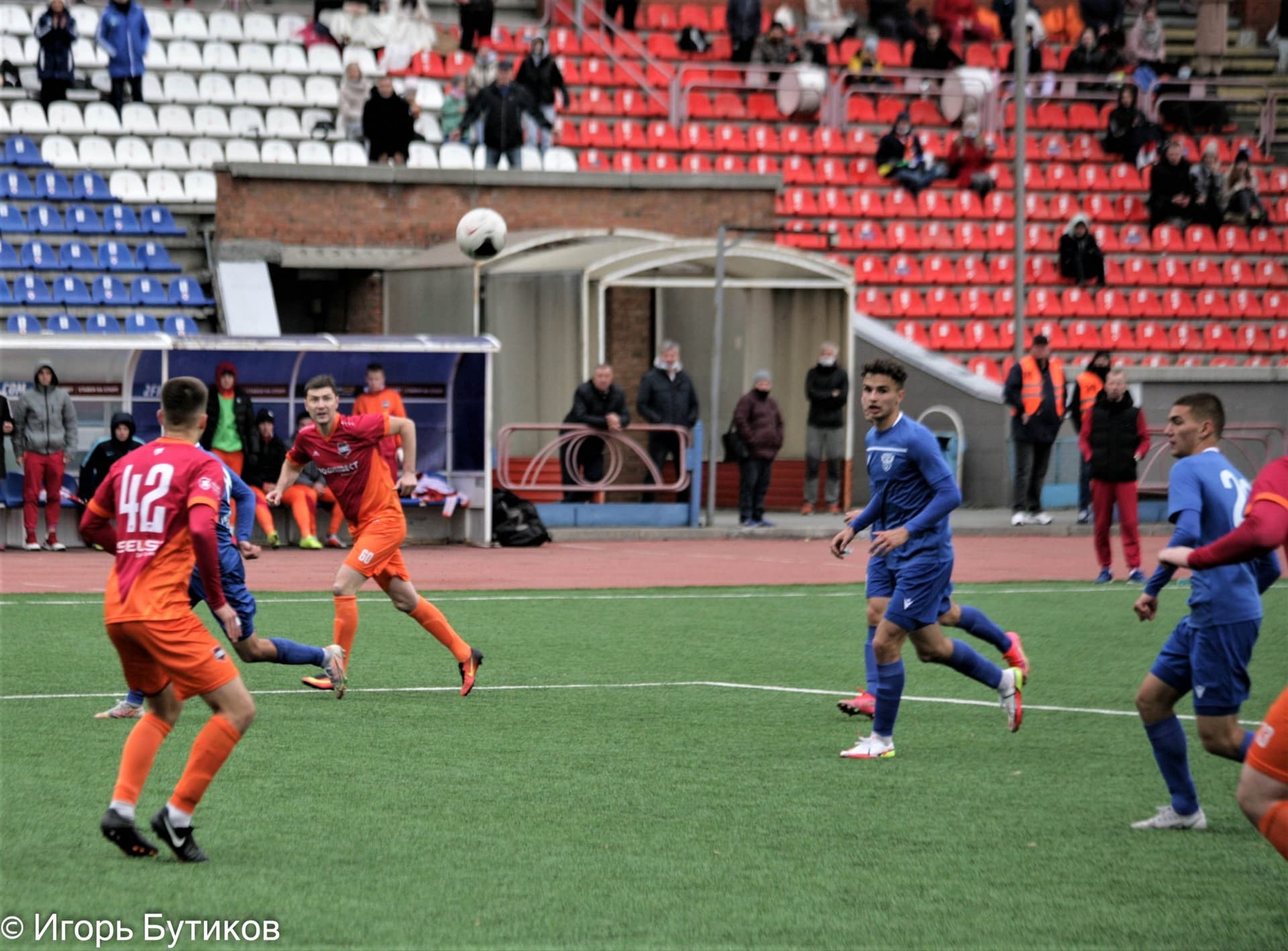 «Байкал» 1:2 «Темп». Кубок Сибири. Финал. 10.10.2021. Бутиков И. — кадр 65