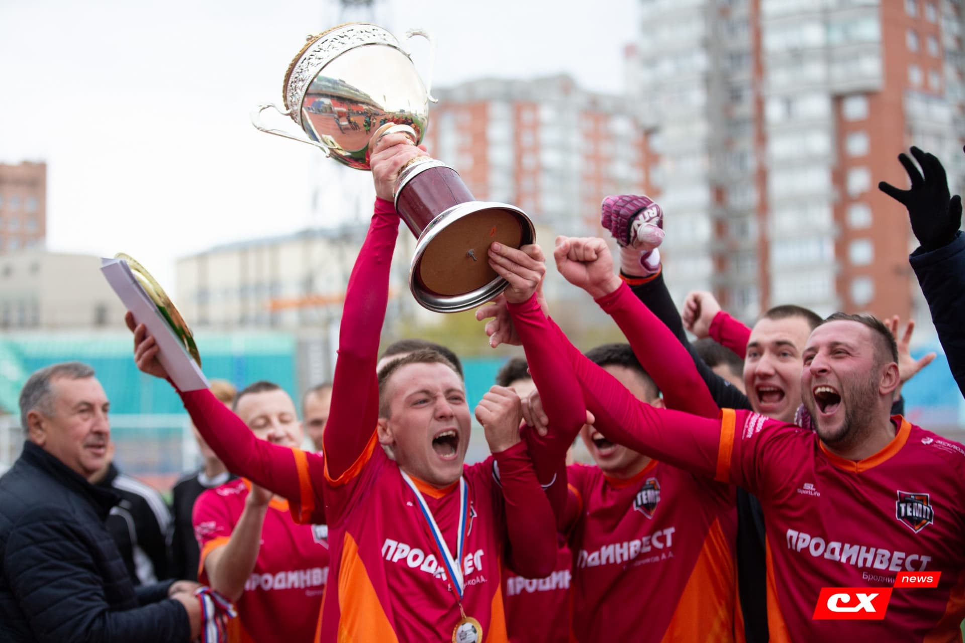 «Байкал» 1:2 «Темп». Кубок Сибири. Финал. 10.10.2021. CX News — кадр 145