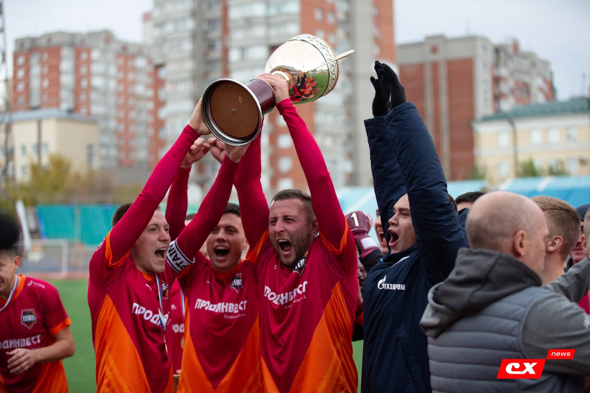 «Байкал» 1:2 «Темп». Кубок Сибири. Финал. 10.10.2021. CX News — кадр 148