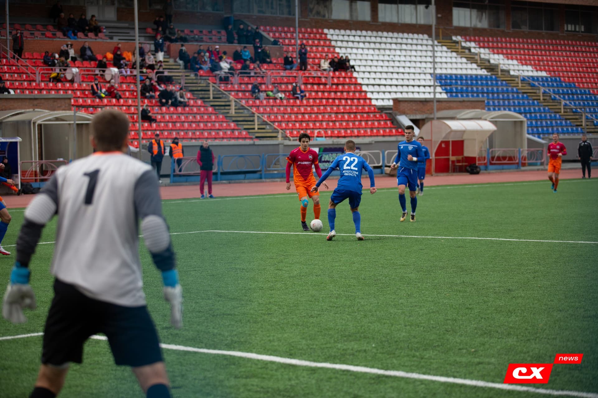 «Байкал» 1:2 «Темп». Кубок Сибири. Финал. 10.10.2021. CX News — кадр 15