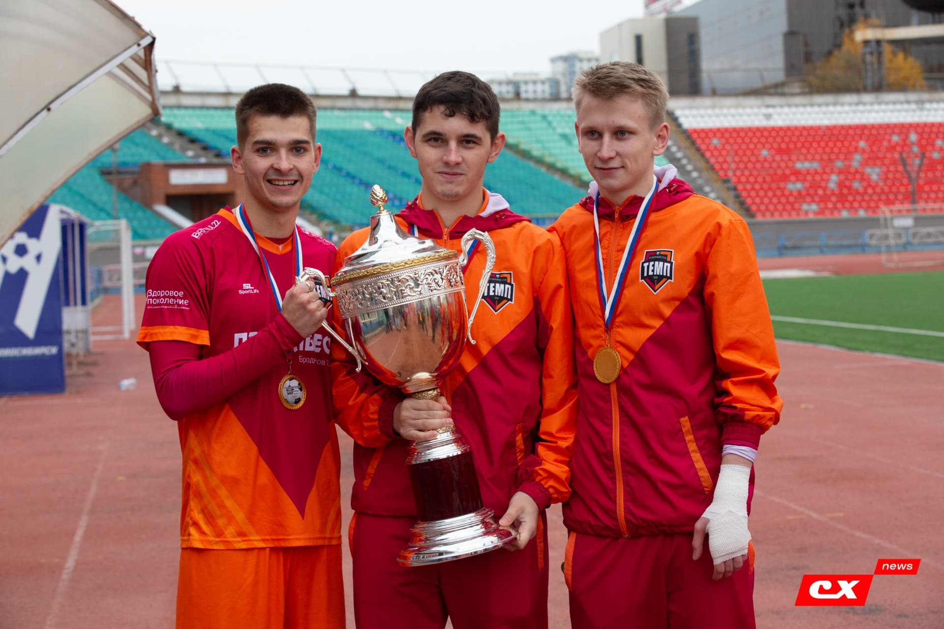 «Байкал» 1:2 «Темп». Кубок Сибири. Финал. 10.10.2021. CX News — кадр 164