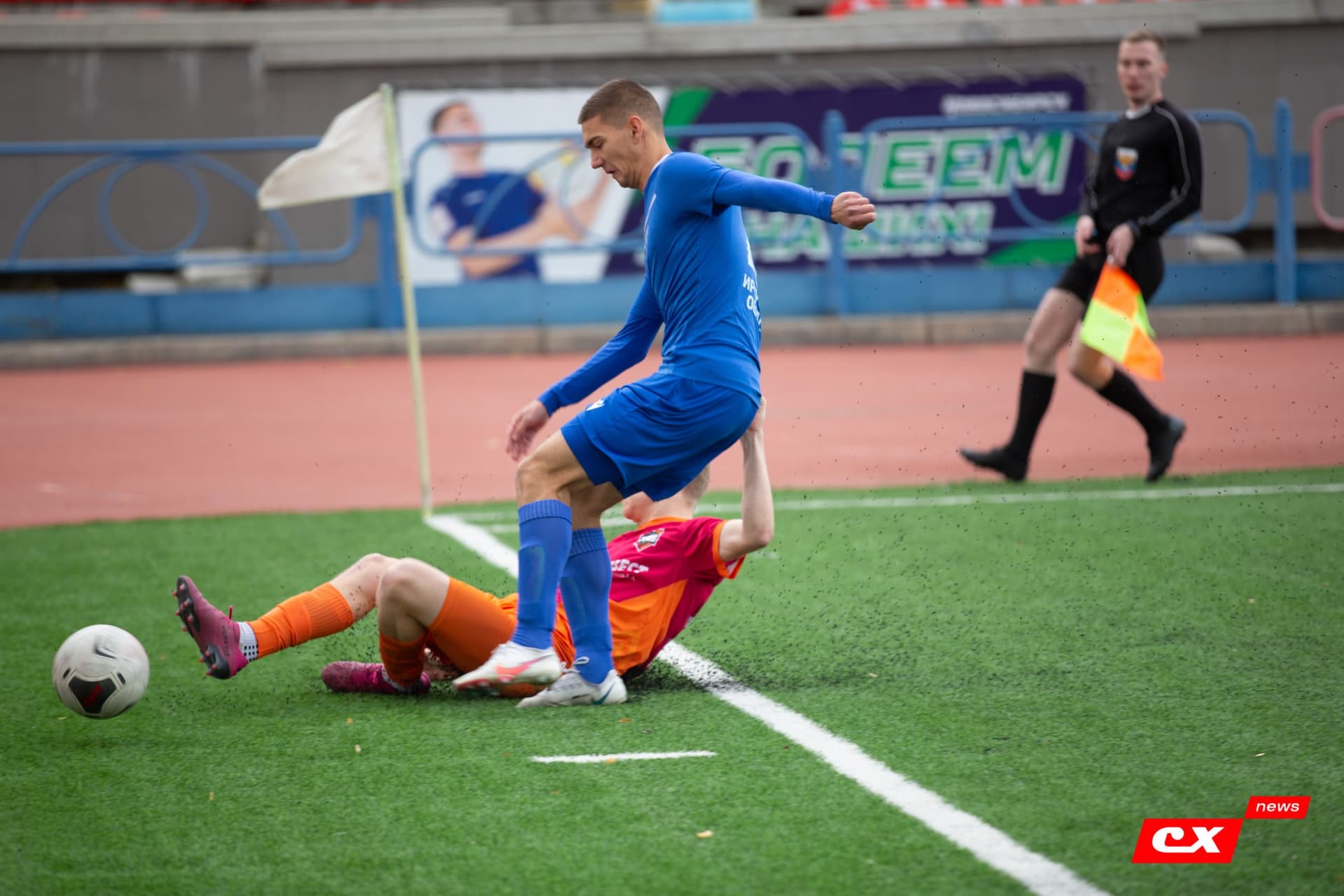 «Байкал» 1:2 «Темп». Кубок Сибири. Финал. 10.10.2021. CX News — кадр 233