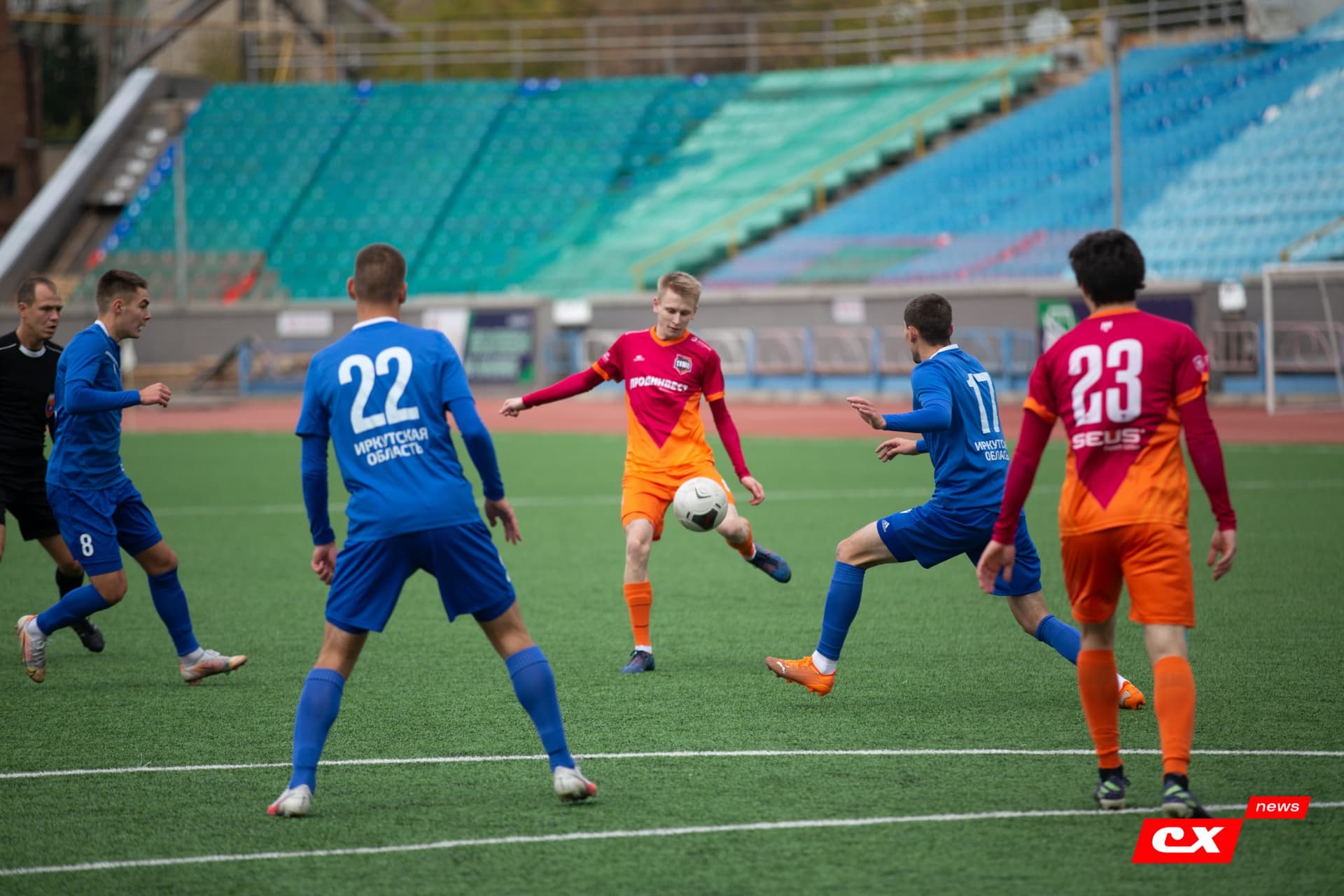 «Байкал» 1:2 «Темп». Кубок Сибири. Финал. 10.10.2021. CX News — кадр 239