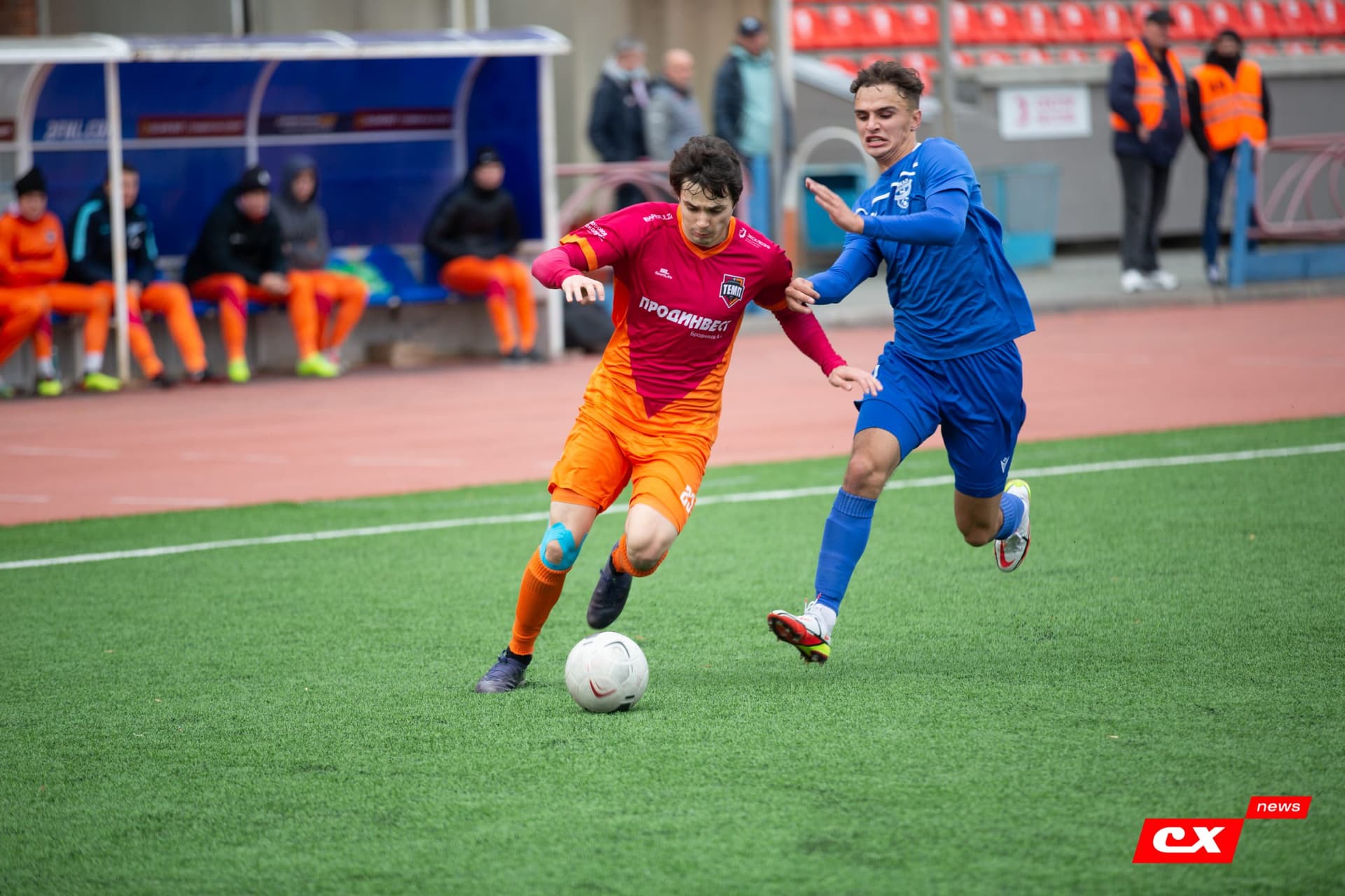 «Байкал» 1:2 «Темп». Кубок Сибири. Финал. 10.10.2021. CX News — кадр 8