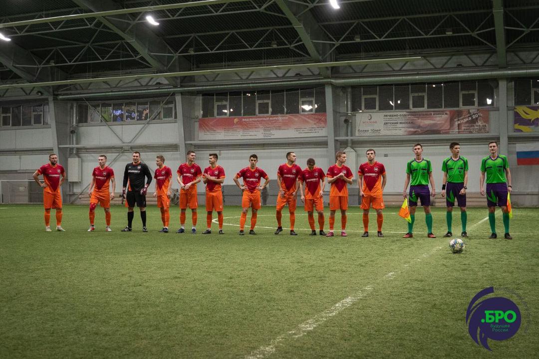 Как игроки ФК «Темп» выступили в первом туре «Лиги .БРО»!