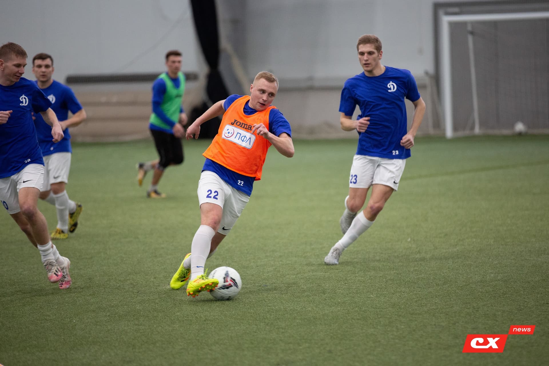 «Темп» 0:2 «Динамо». Контрольный матч. 02.04.2022. CX News — кадр 7