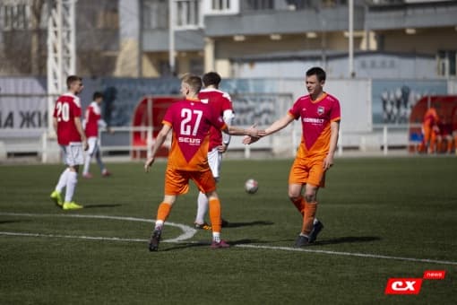 «Темп» 12:1 «Полимер-М». Турнир В. Фомичёва. 15.04.2022. CX News — кадр 19