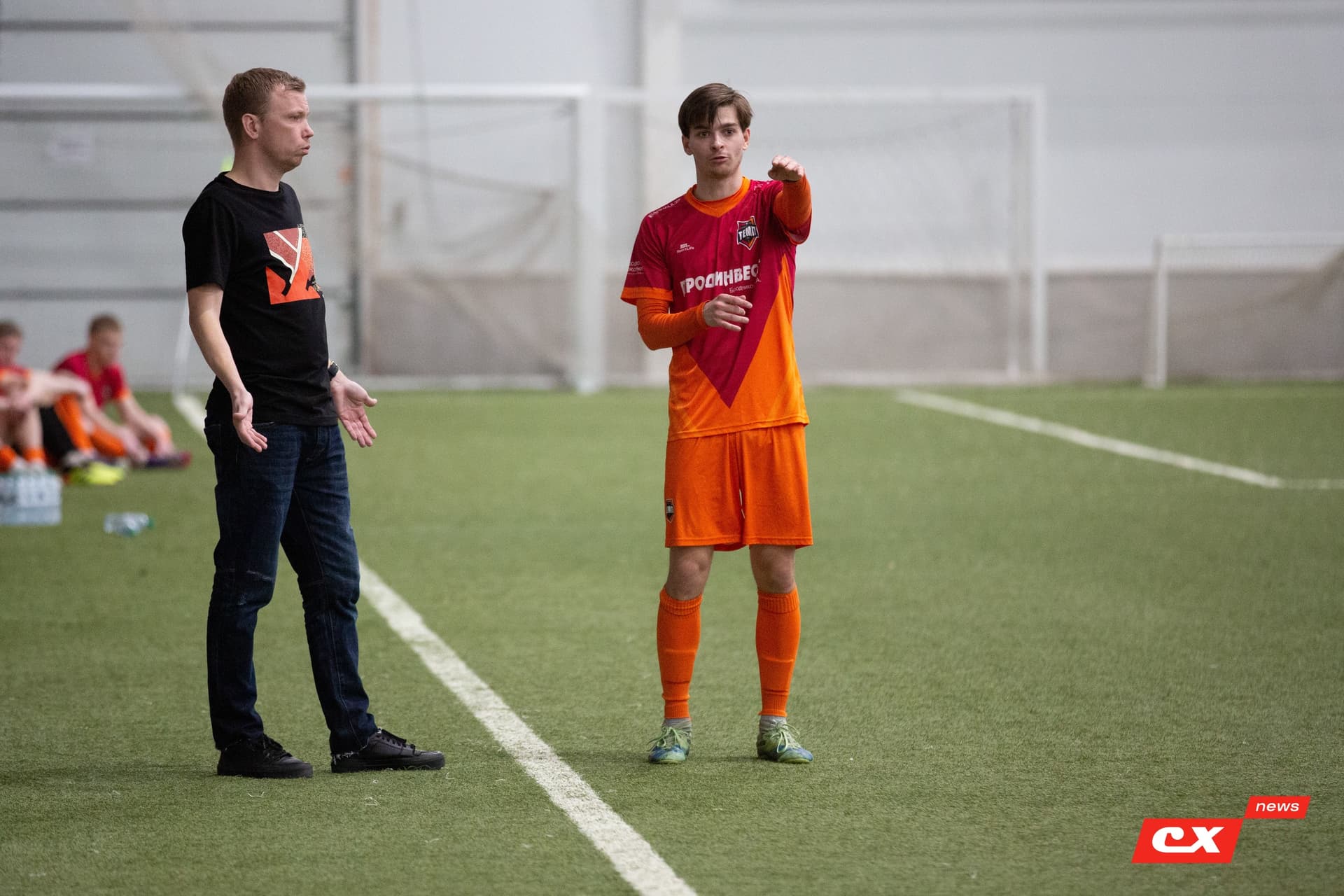 «Темп» 0:2 «Динамо». Контрольный матч. 02.04.2022. CX News — кадр 46