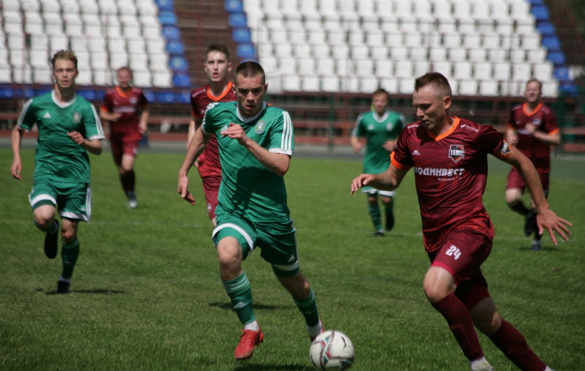 «Томь-М» 1:3 «Темп». III дивизион. 12.06.2022. ФК «Томь» — кадр 6