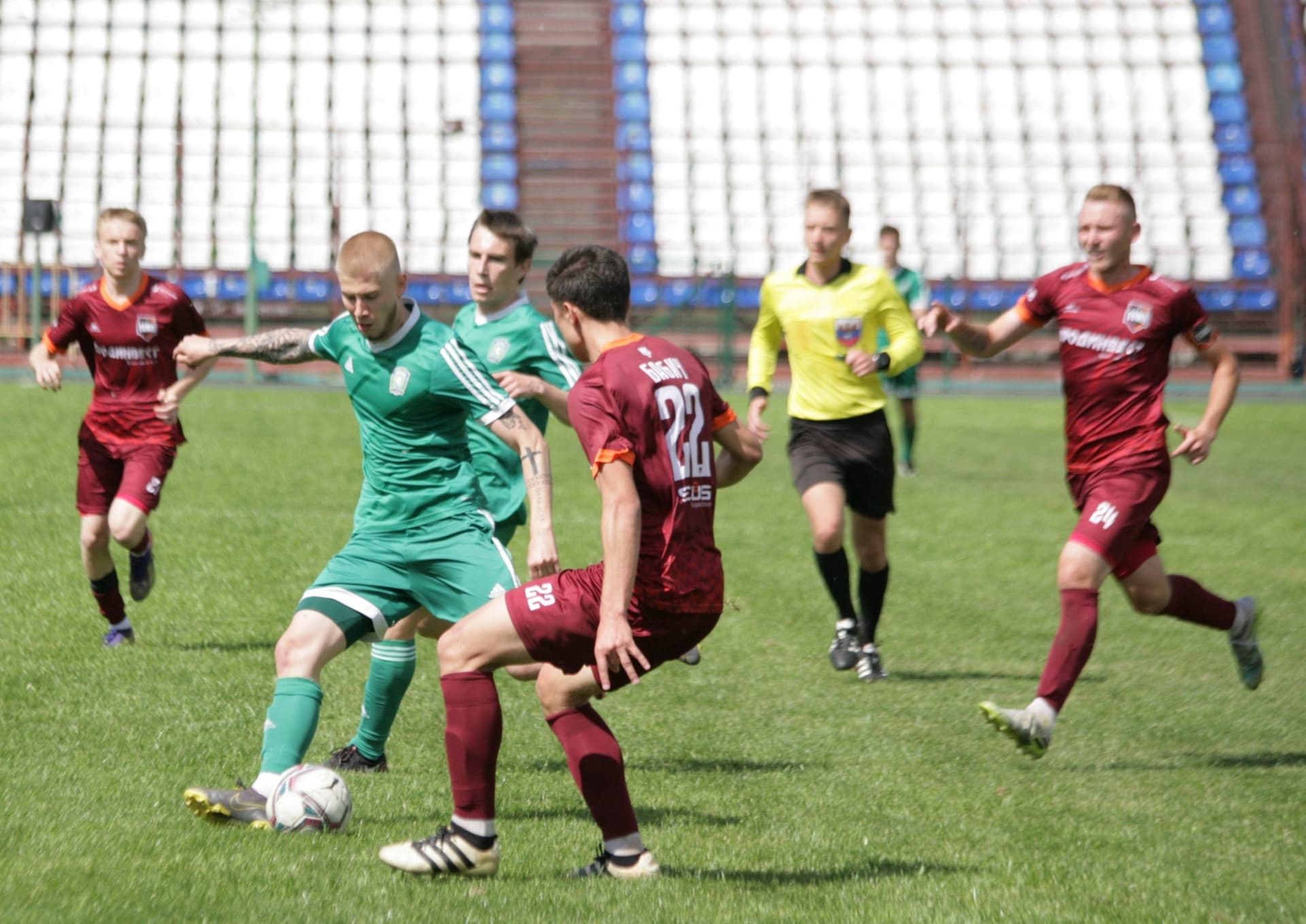 «Томь-М» 1:3 «Темп». III дивизион. 12.06.2022. ФК «Томь» — кадр 21