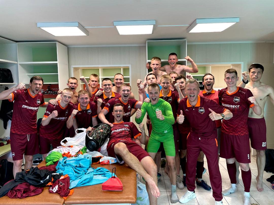 «Темп» победил «Томь-М», благодаря хет-трику Романа Сычёва!