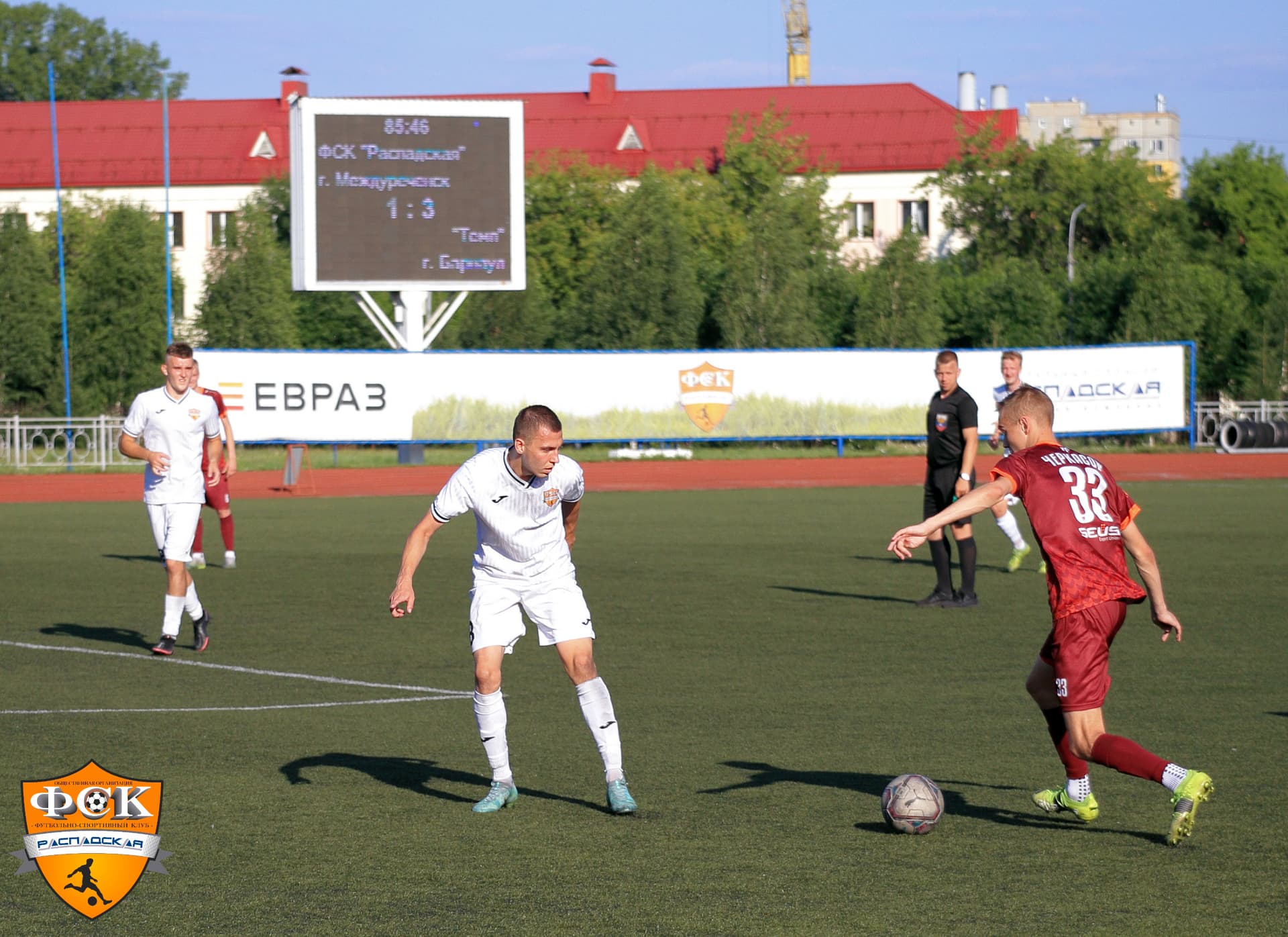 «Распадская» 7:1 «Темп». Кубок Сибири. 03.07.2022. «Распадская» — кадр 13