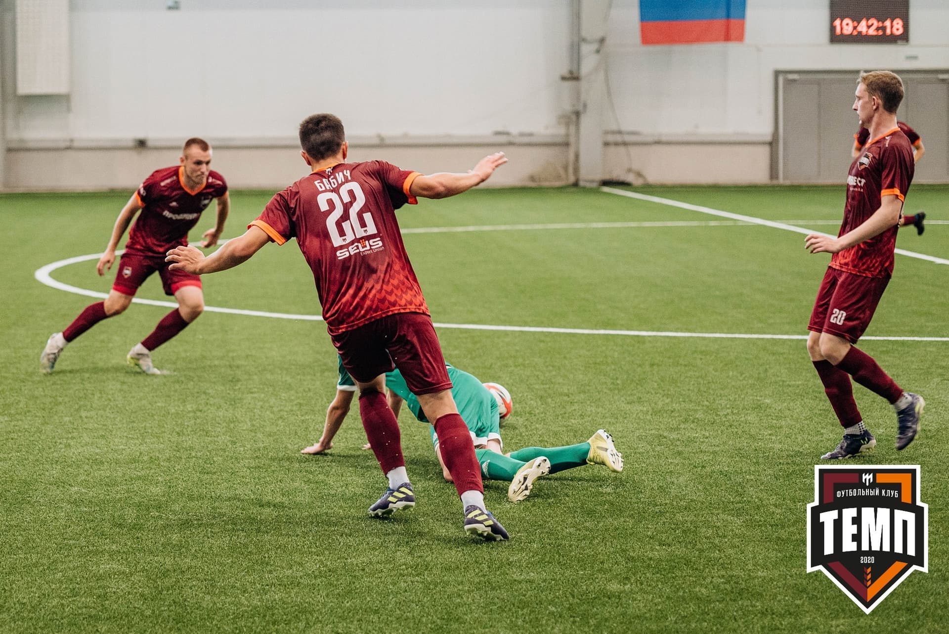 «Темп» 6:2 «Томь-М». III дивизион. 05.08.2022 — кадр 184