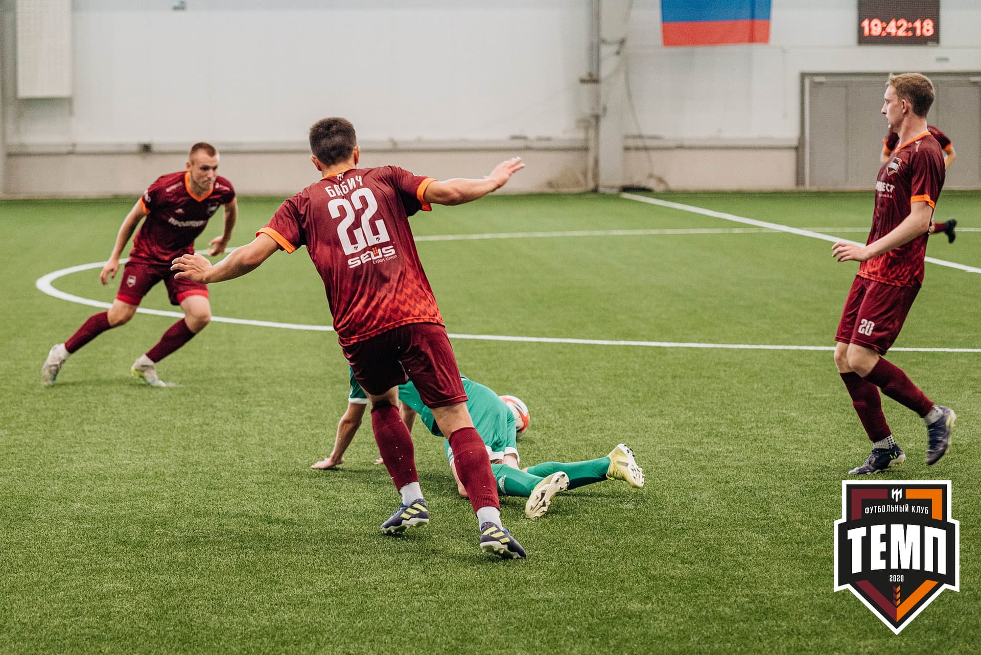 «Темп» 0:1 «Новосибирск-М». III дивизион. 07.08.2022 — кадр 184