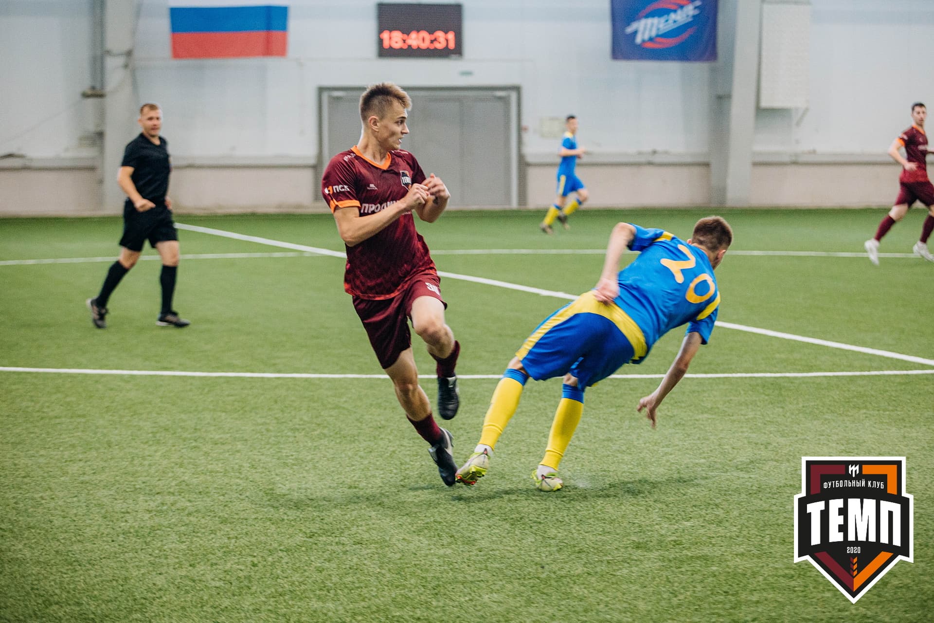 «Темп» 3:2 «Строитель». III дивизион. 28.08.2022 — кадр 183