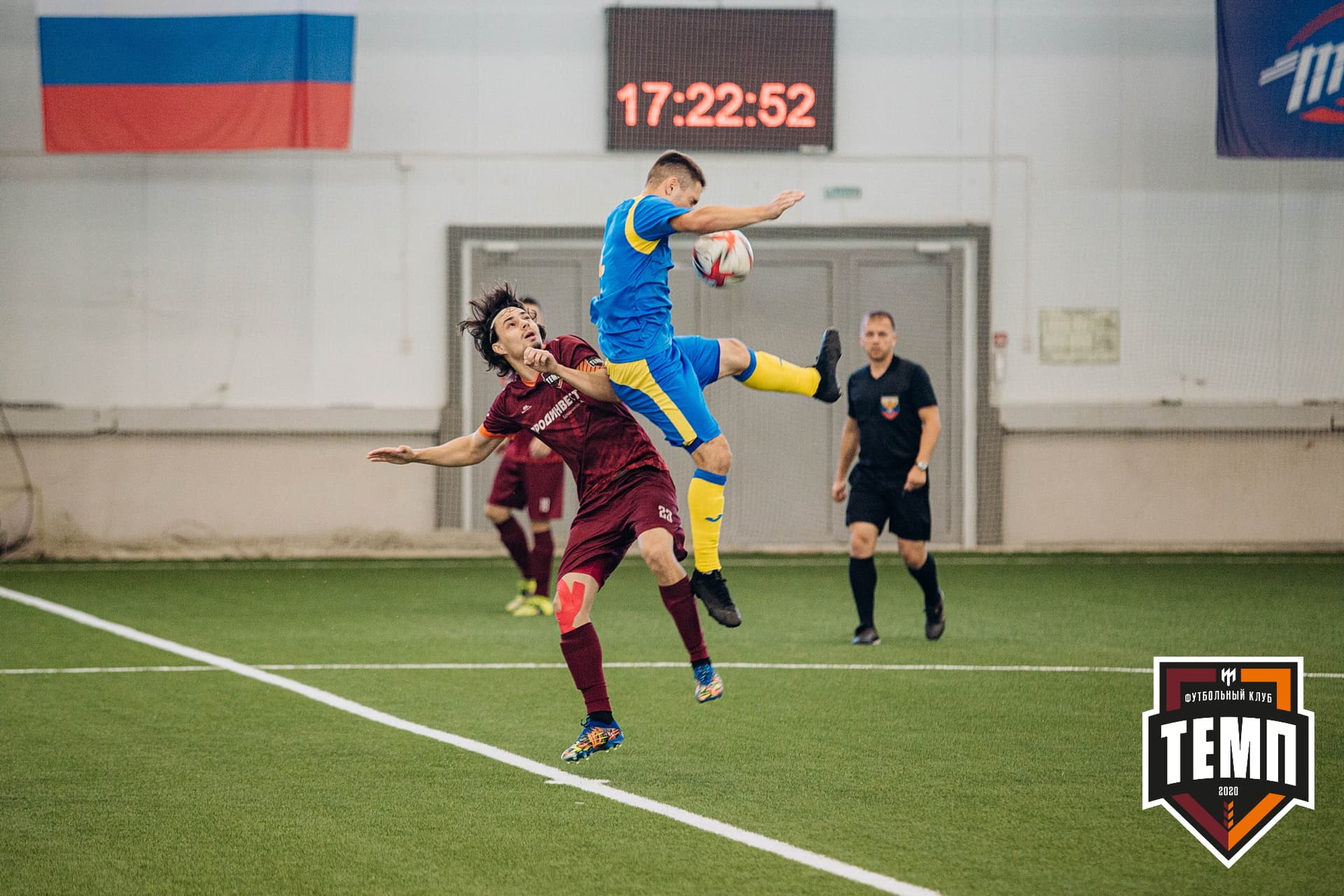 «Темп» 3:2 «Строитель». III дивизион. 28.08.2022 — кадр 82