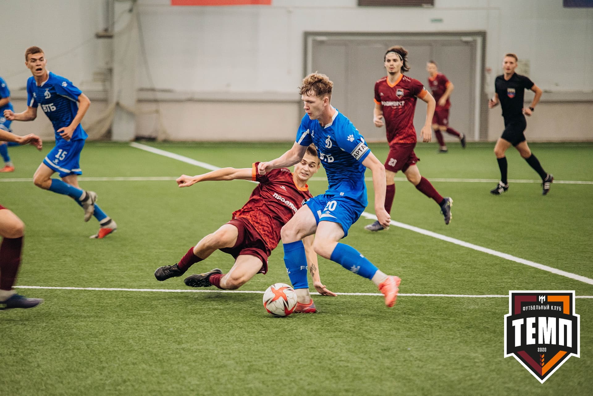 «Темп» 5:1 «Динамо-Барнаул-М». III дивизион. 13.08.2022 — кадр 101