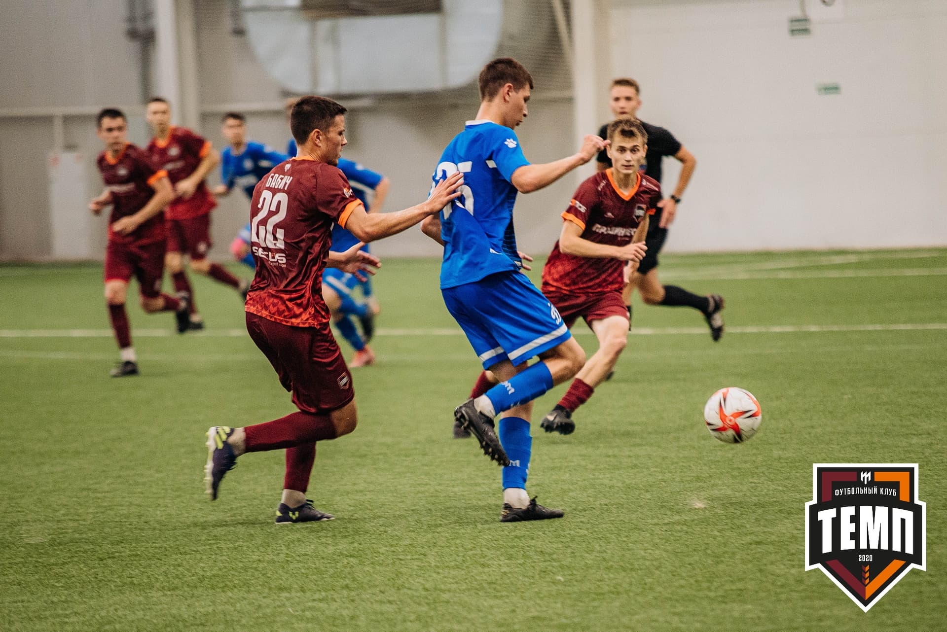 «Темп» 5:1 «Динамо-Барнаул-М». III дивизион. 13.08.2022 — кадр 167