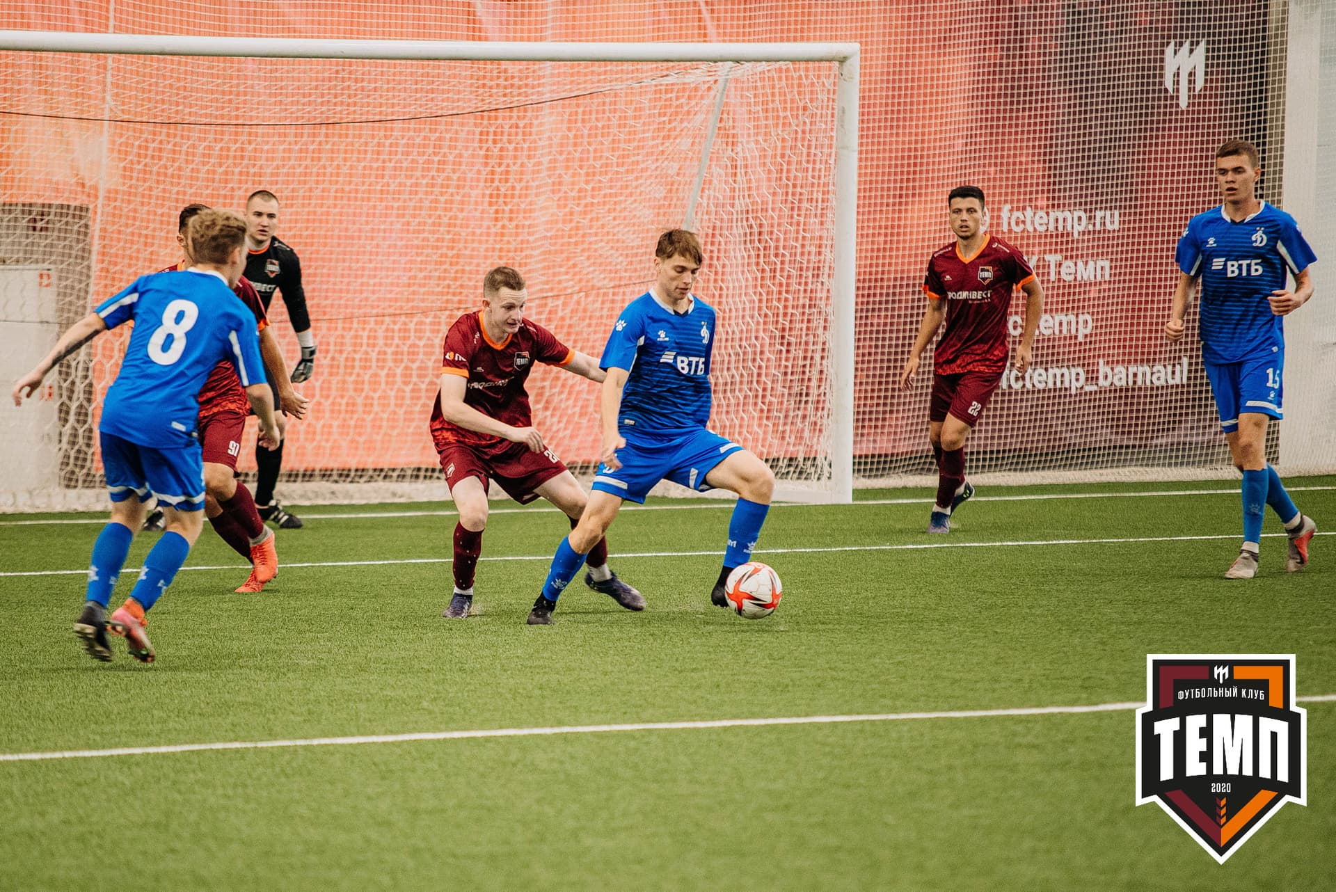 «Темп» 5:1 «Динамо-Барнаул-М». III дивизион. 13.08.2022 — кадр 245