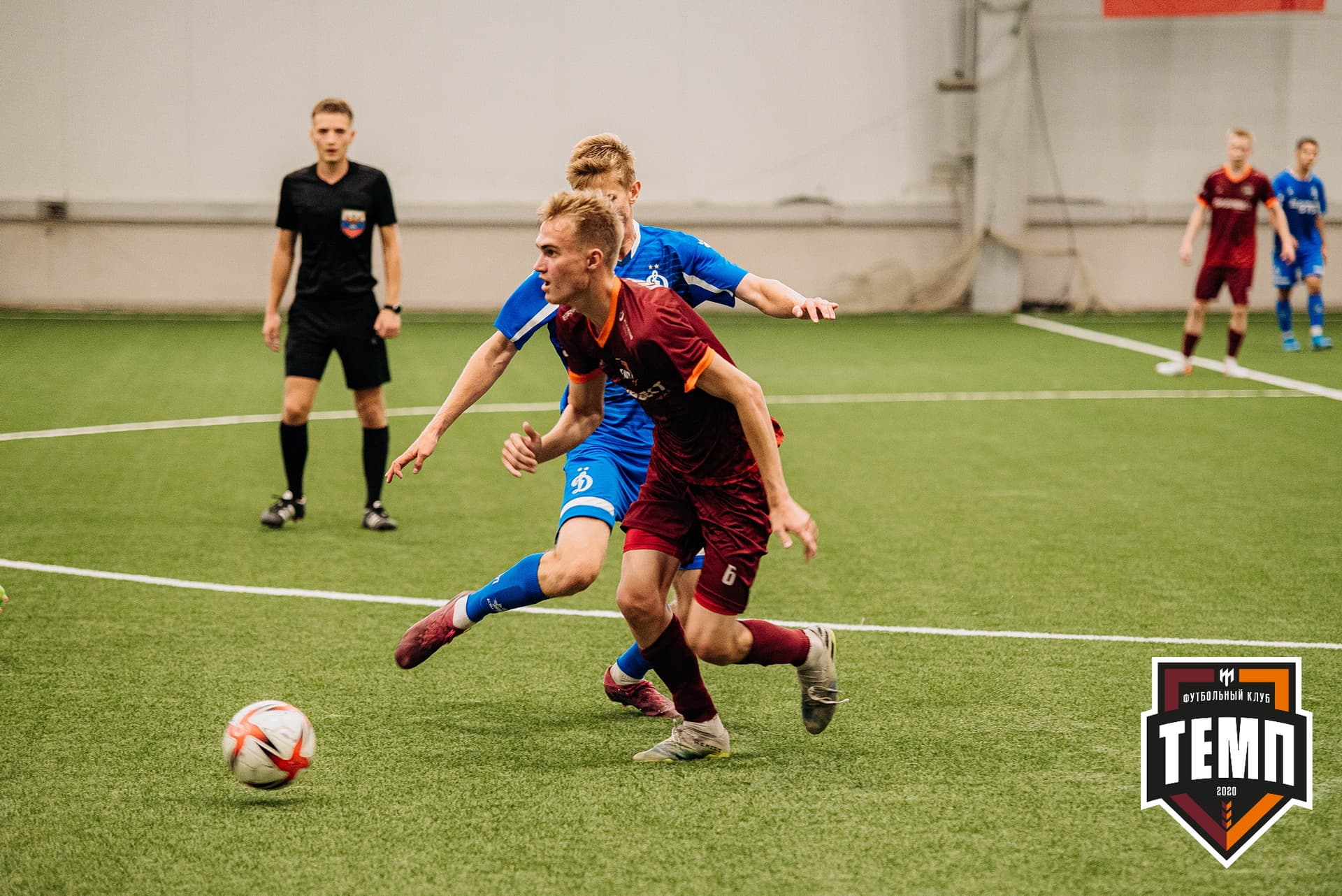 «Темп» 5:1 «Динамо-Барнаул-М». III дивизион. 13.08.2022 — кадр 37