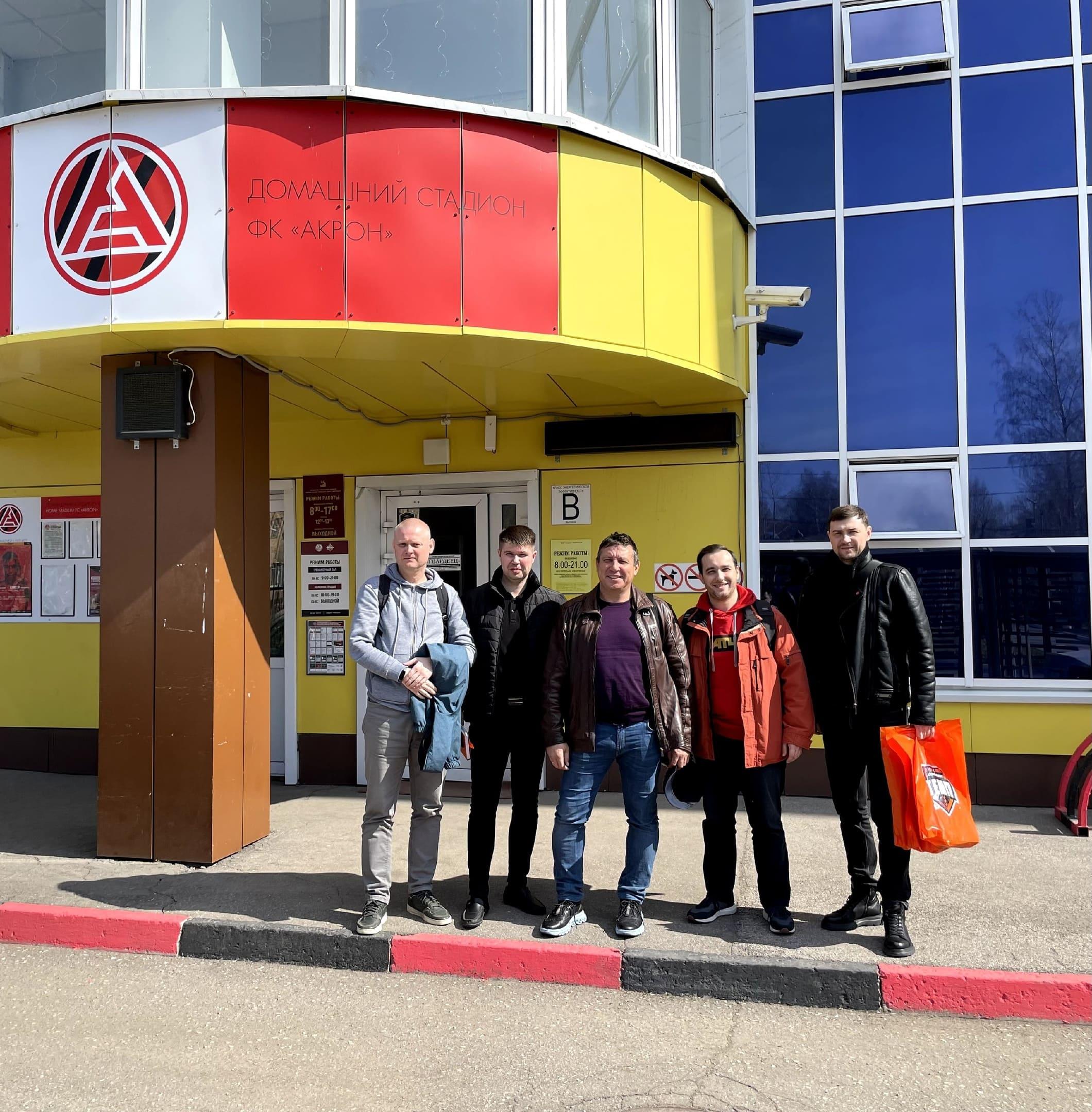 Руководство «Темпа» отправилось в гости к ФК «Акрон» и ФК «Оренбург»