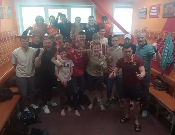 Есть первая победа в истории молодёжки «Темпа»!