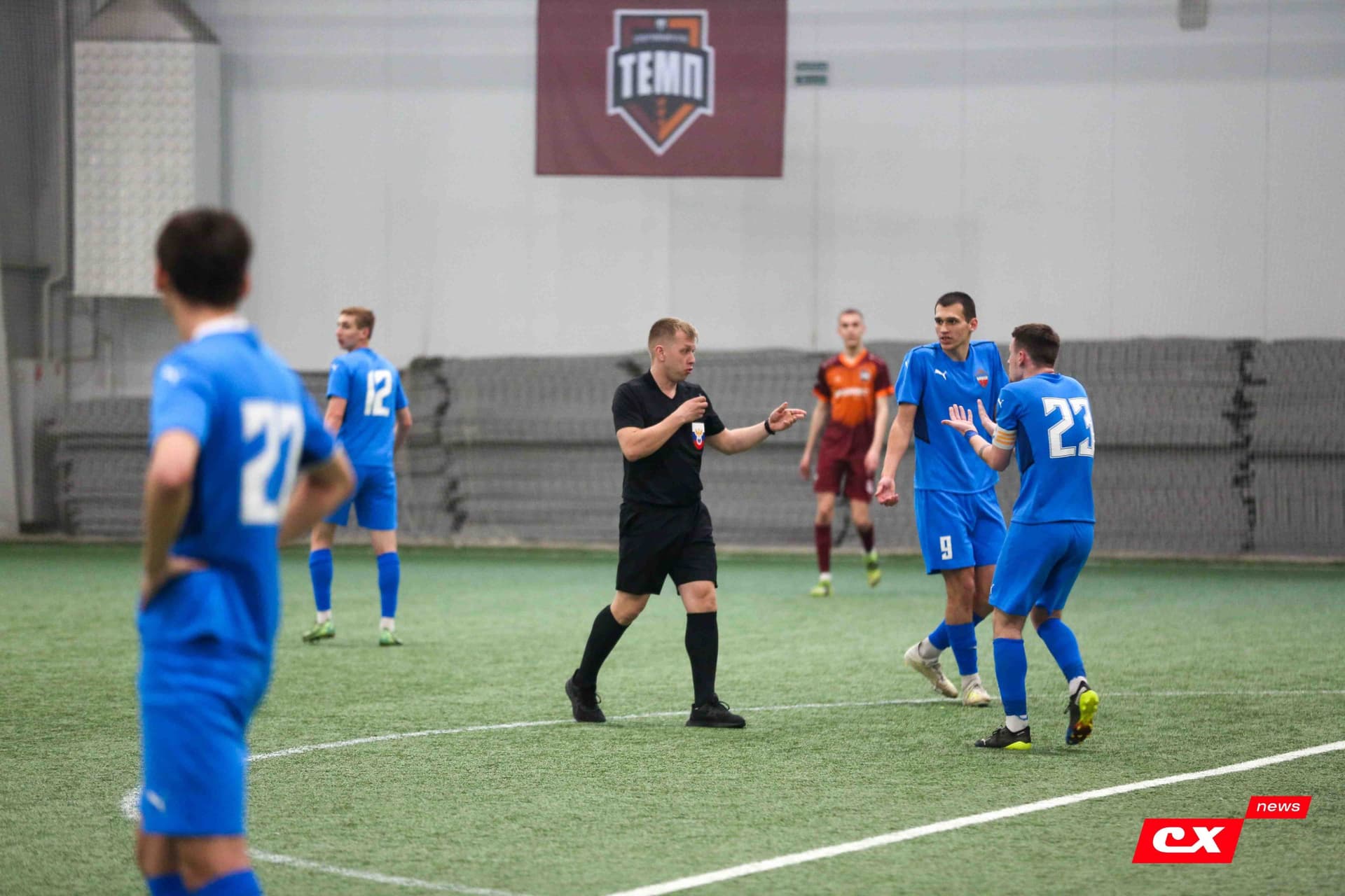 «Темп» 7:0 «Енисей-М». III дивизион. 05.05.2023. CX News — кадр 49