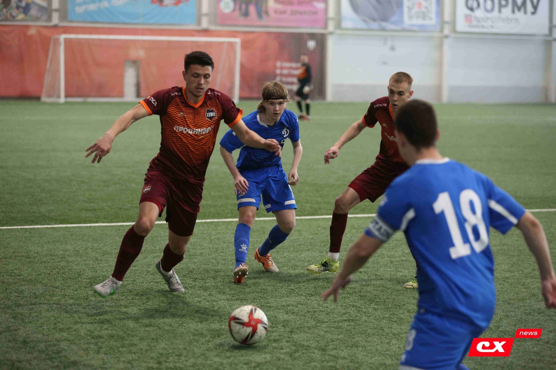 «Темп» 8:1 «Динамо-Барнаул-М». III дивизион. 03.06.2023. CX News — кадр 49