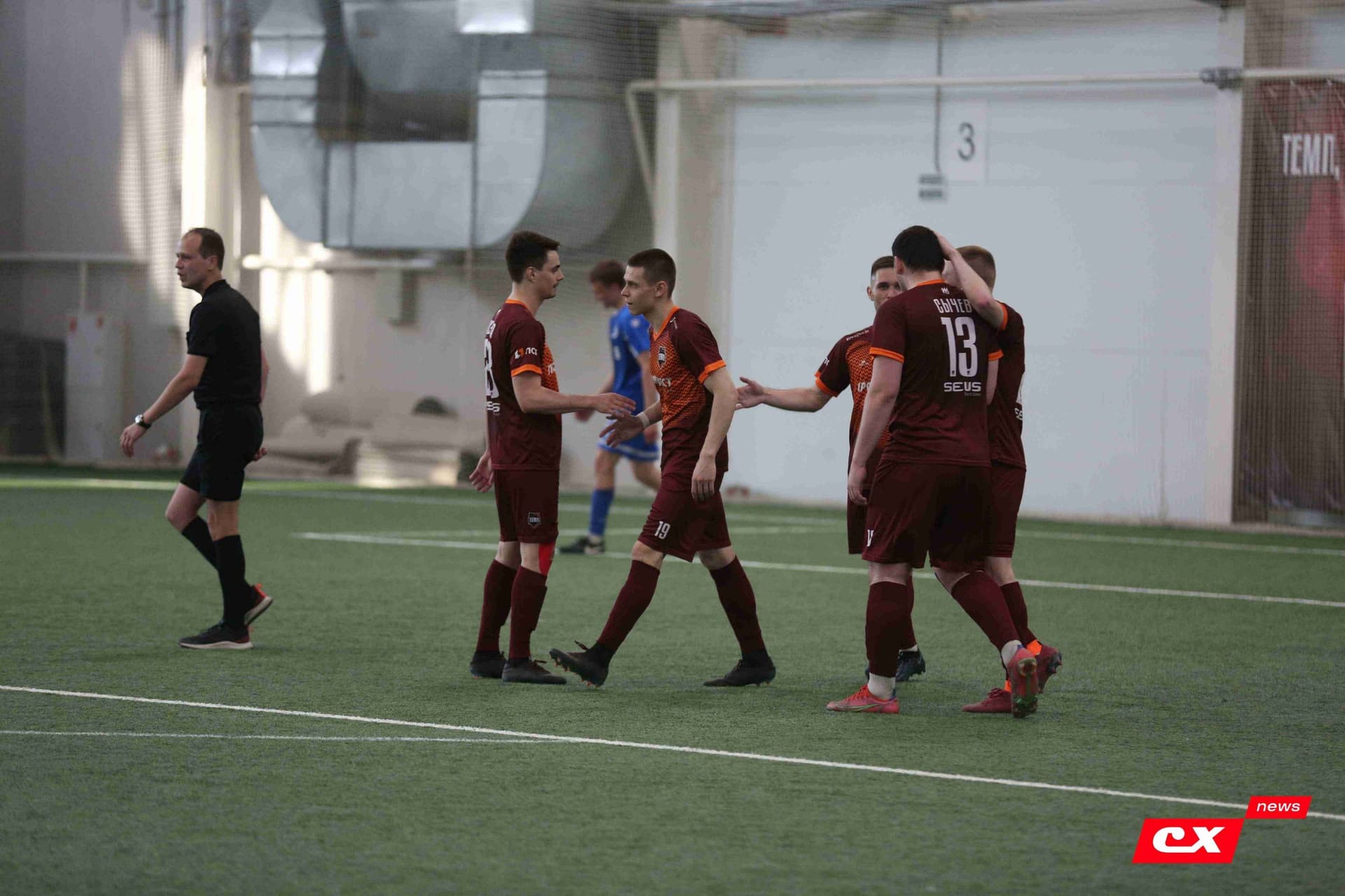 «Темп» 8:1 «Динамо-Барнаул-М». III дивизион. 03.06.2023. CX News — кадр 80