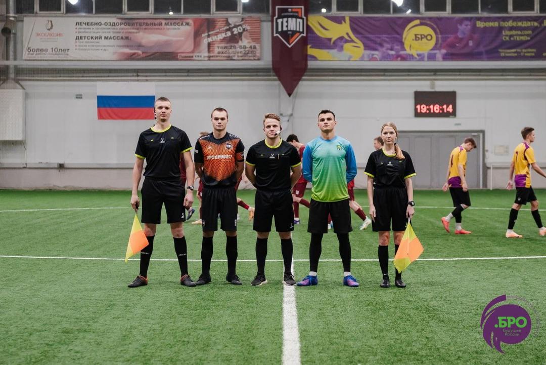 «Темп-М» сыграл вничью со сборной «Новобранца»