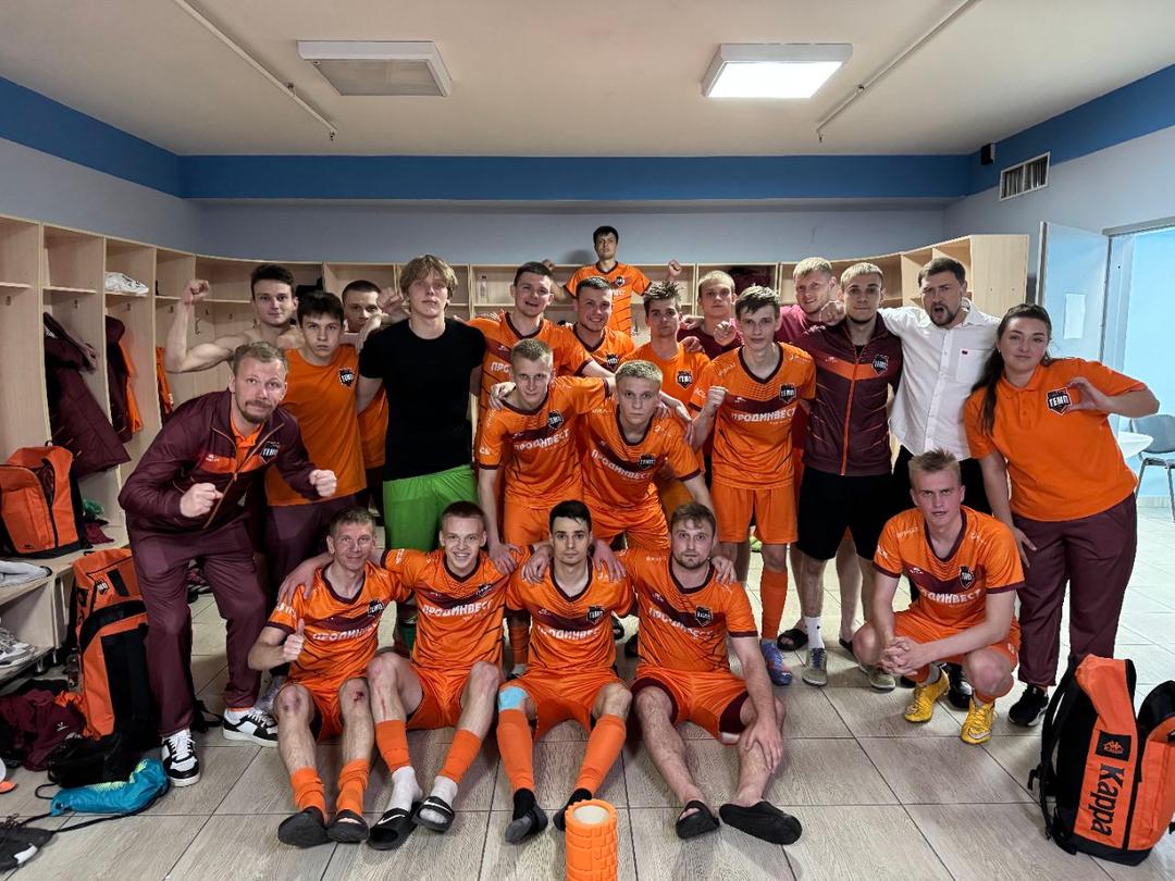 «Темп» выиграл у «Енисея-М» и продлил победную серию!