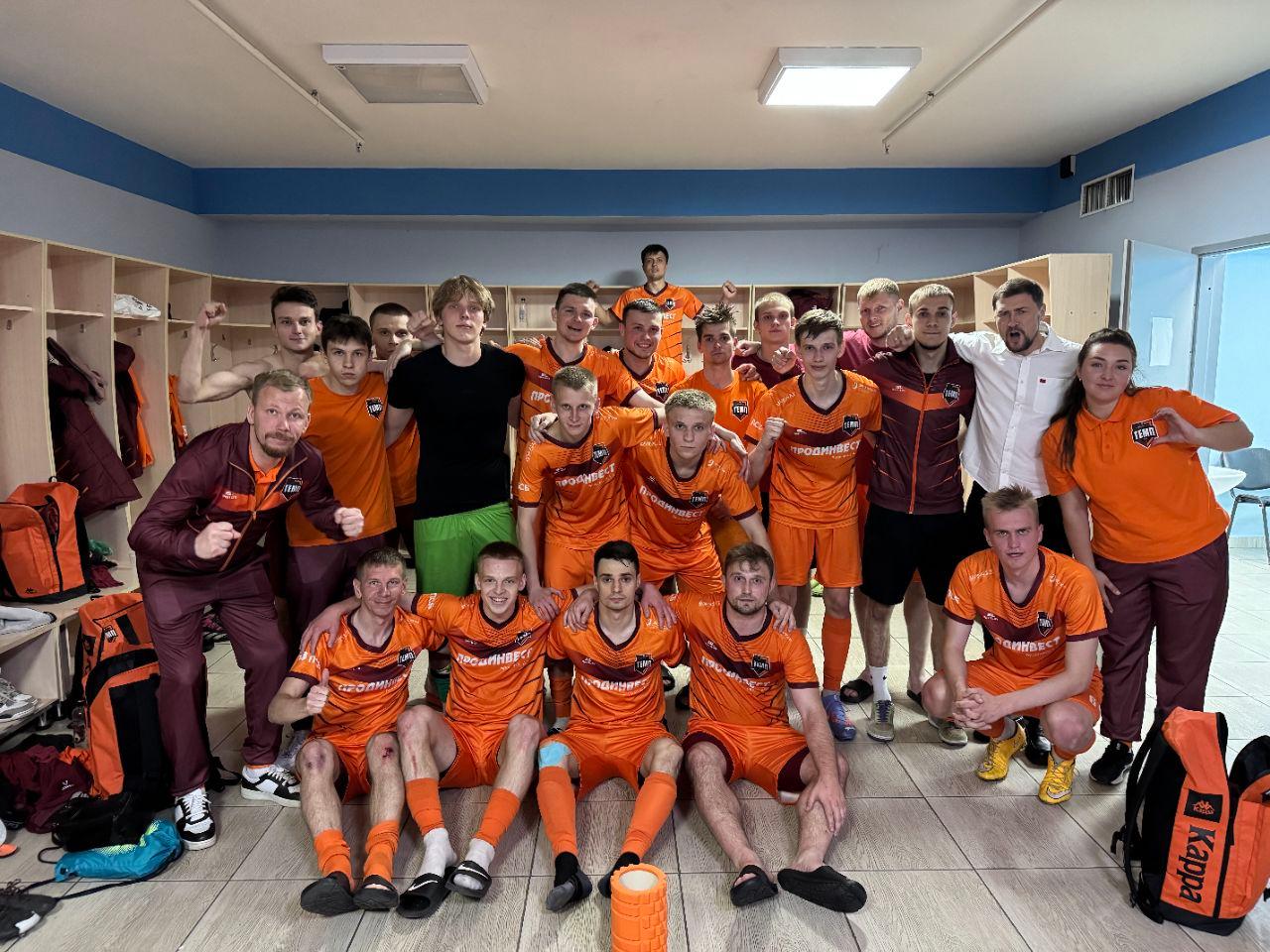 «Темп» выиграл у «Енисея-М» и продлил победную серию!