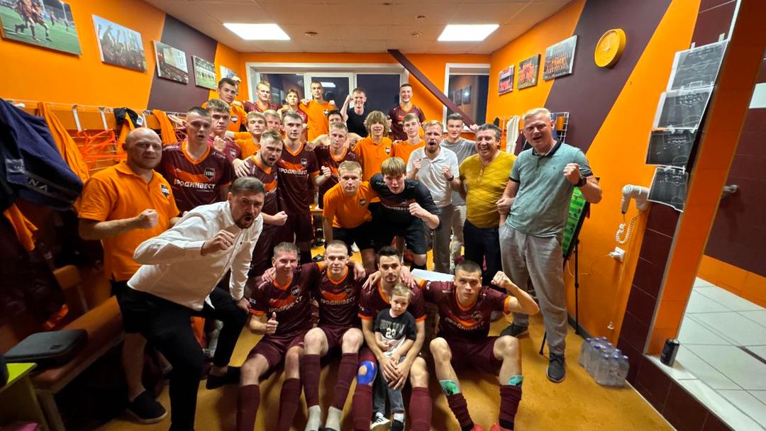 Разгромная волевая победа над «Байкалом»!