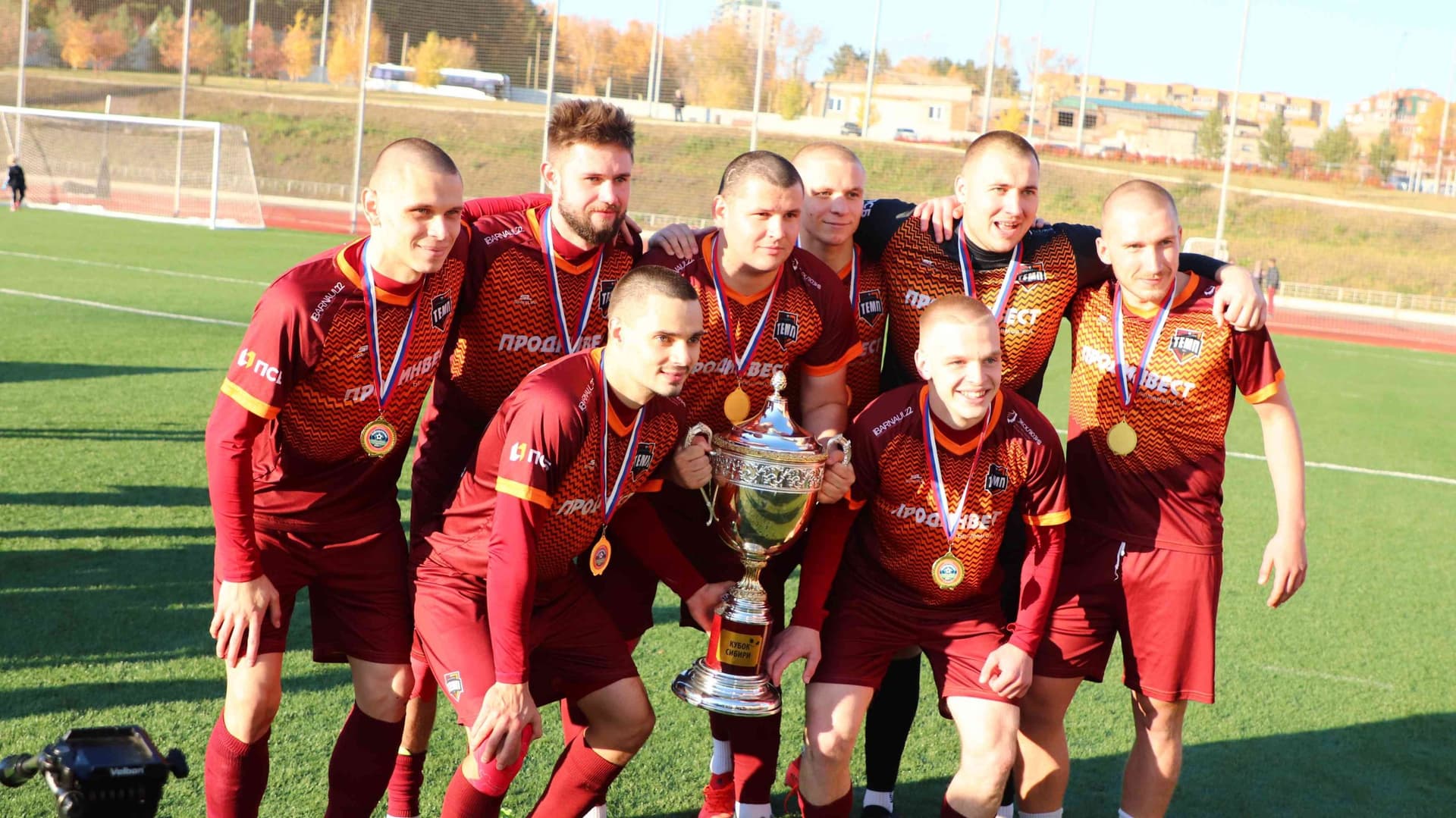 «Бурятия» 0:1 «Темп». Кубок Сибири. 08.10.2023. МОО СФФ «Сибирь», новостной портал «Новая Бурятия» и пресс-служба ФК «Бурятия». — кадр 1