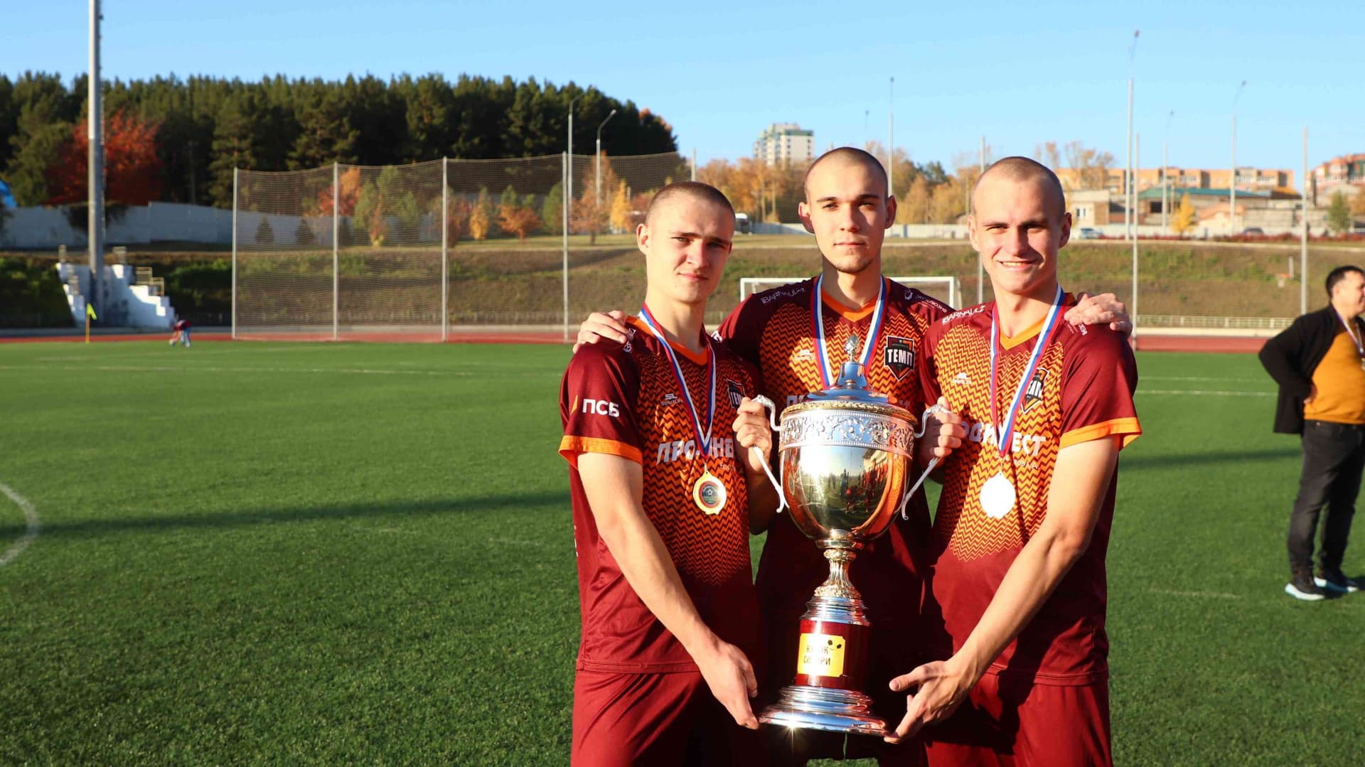 «Бурятия» 0:1 «Темп». Кубок Сибири. 08.10.2023. МОО СФФ «Сибирь», новостной портал «Новая Бурятия» и пресс-служба ФК «Бурятия». — кадр 3