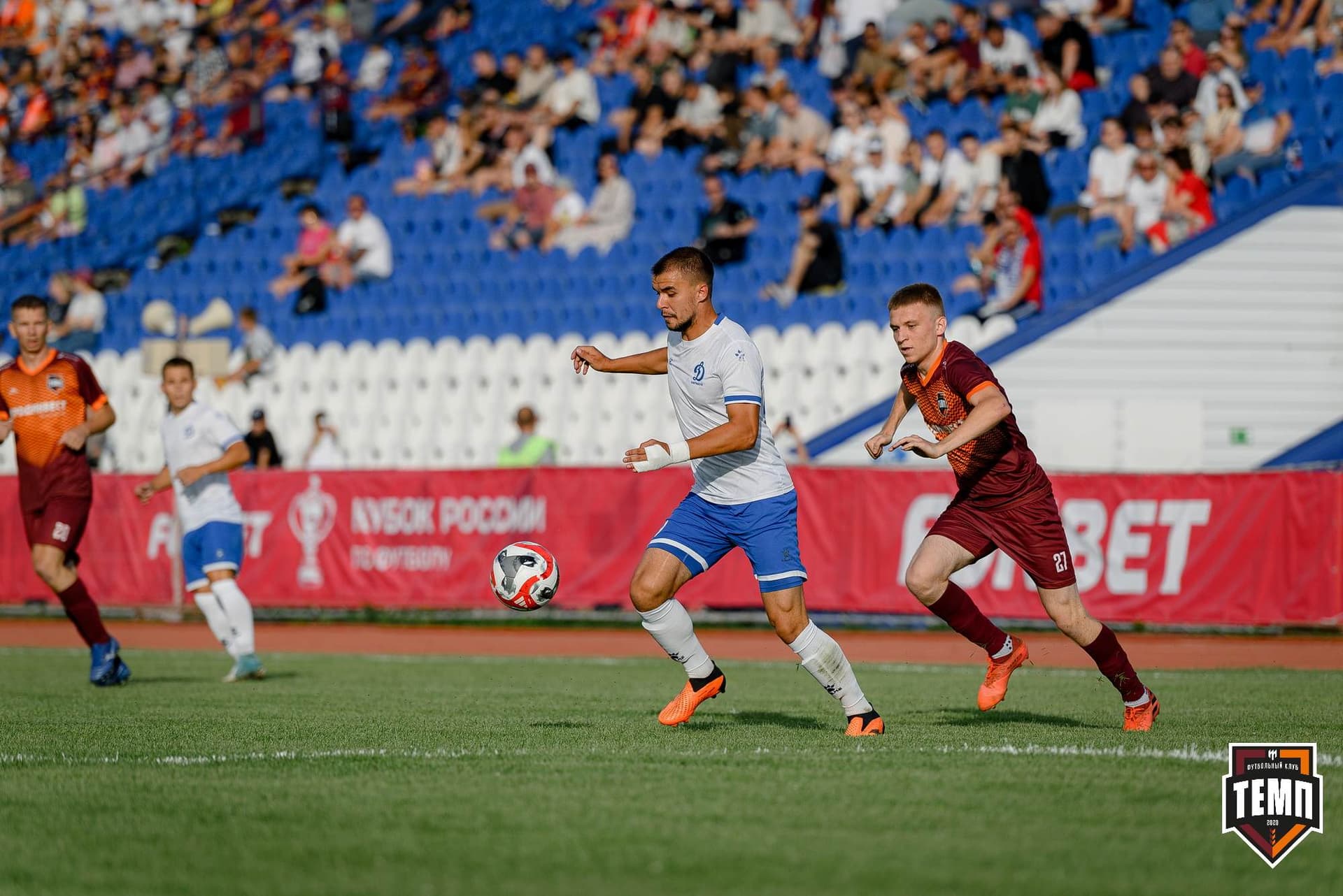 «Темп» 2:1 «Динамо-Барнаул». Fonbet Кубок России. 31.07.2024 — кадр 330