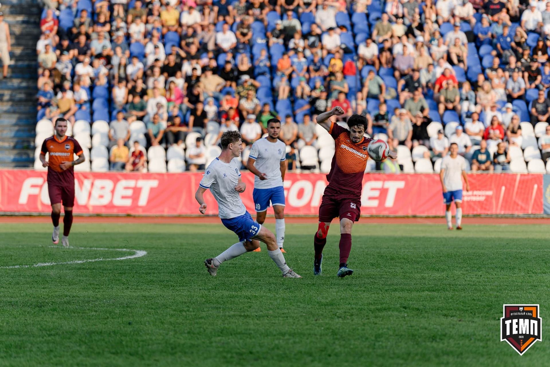 «Темп» 2:1 «Динамо-Барнаул». Fonbet Кубок России. 31.07.2024 — кадр 527