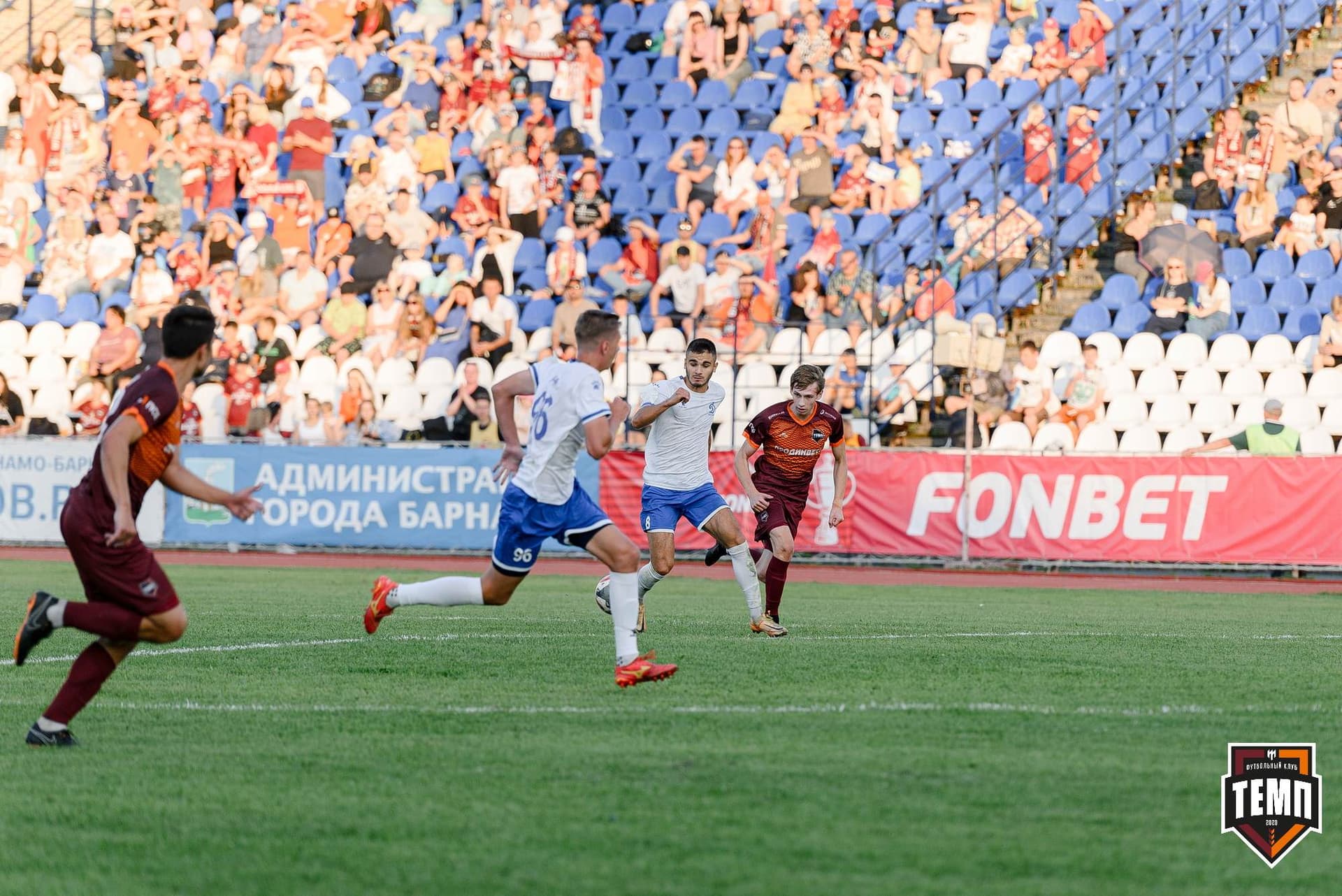 «Темп» 2:1 «Динамо-Барнаул». Fonbet Кубок России. 31.07.2024 — кадр 557