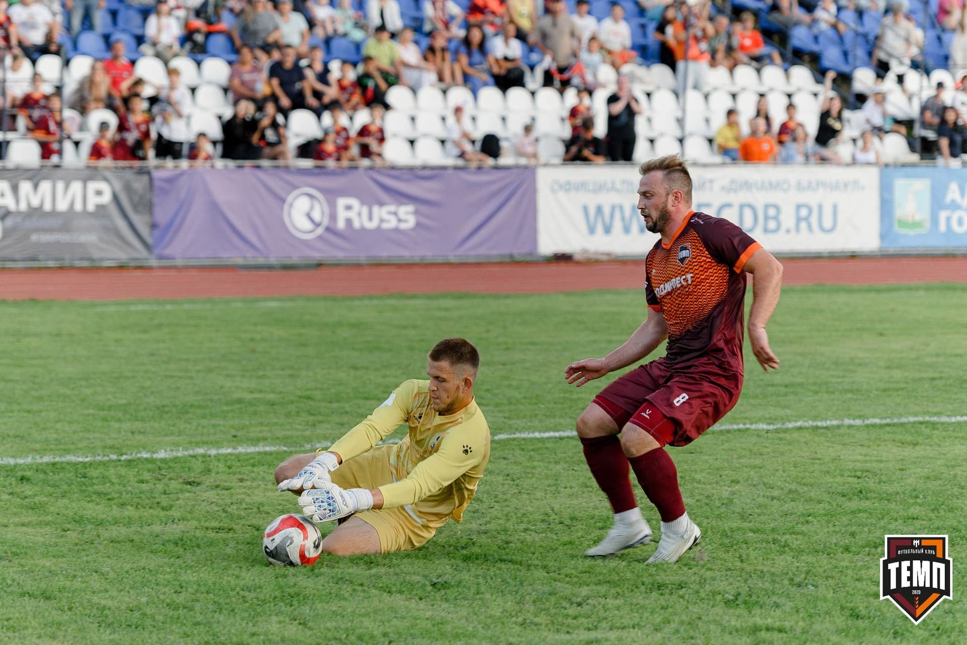 «Темп» 2:1 «Динамо-Барнаул». Fonbet Кубок России. 31.07.2024 — кадр 649