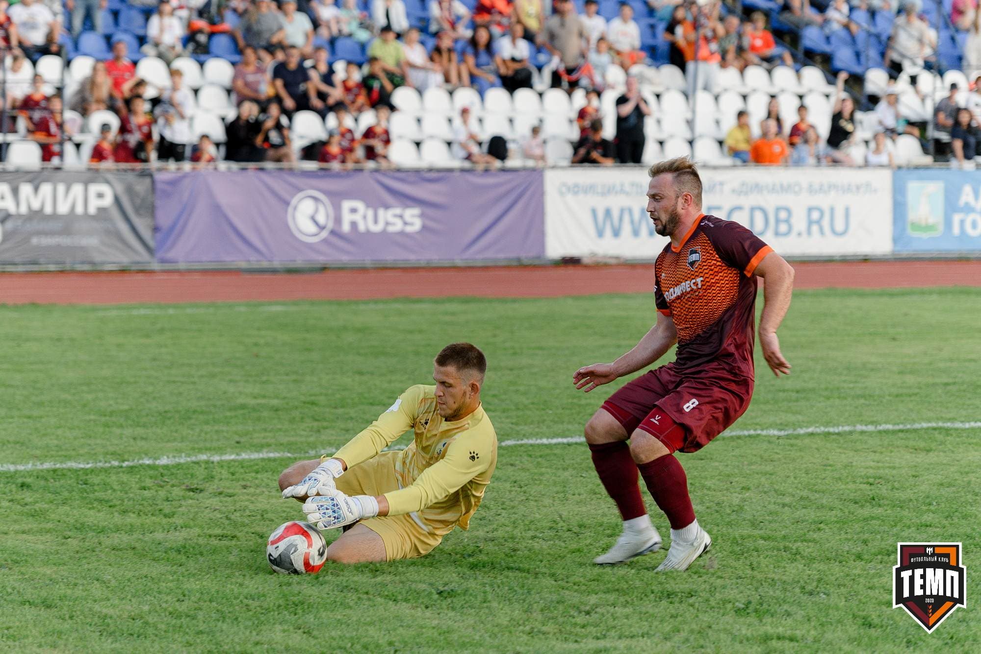 «Темп» 2:1 «Динамо-Барнаул». Fonbet Кубок России. 31.07.2024 — кадр 649