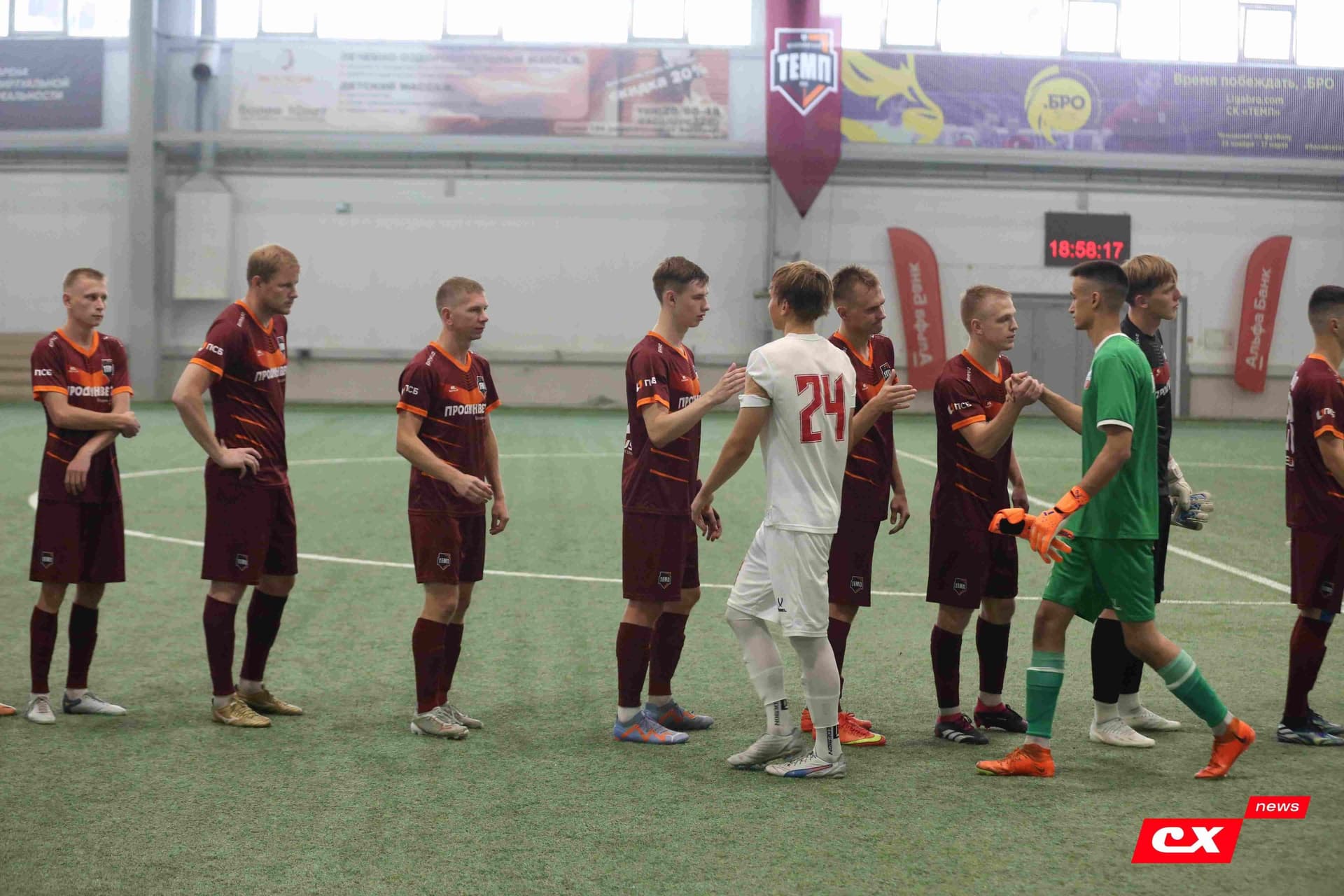 «Темп» 6:0 «Енисей-М». Третья лига. 15.08.2025. Владимир Мартынов («CX News») — кадр 117