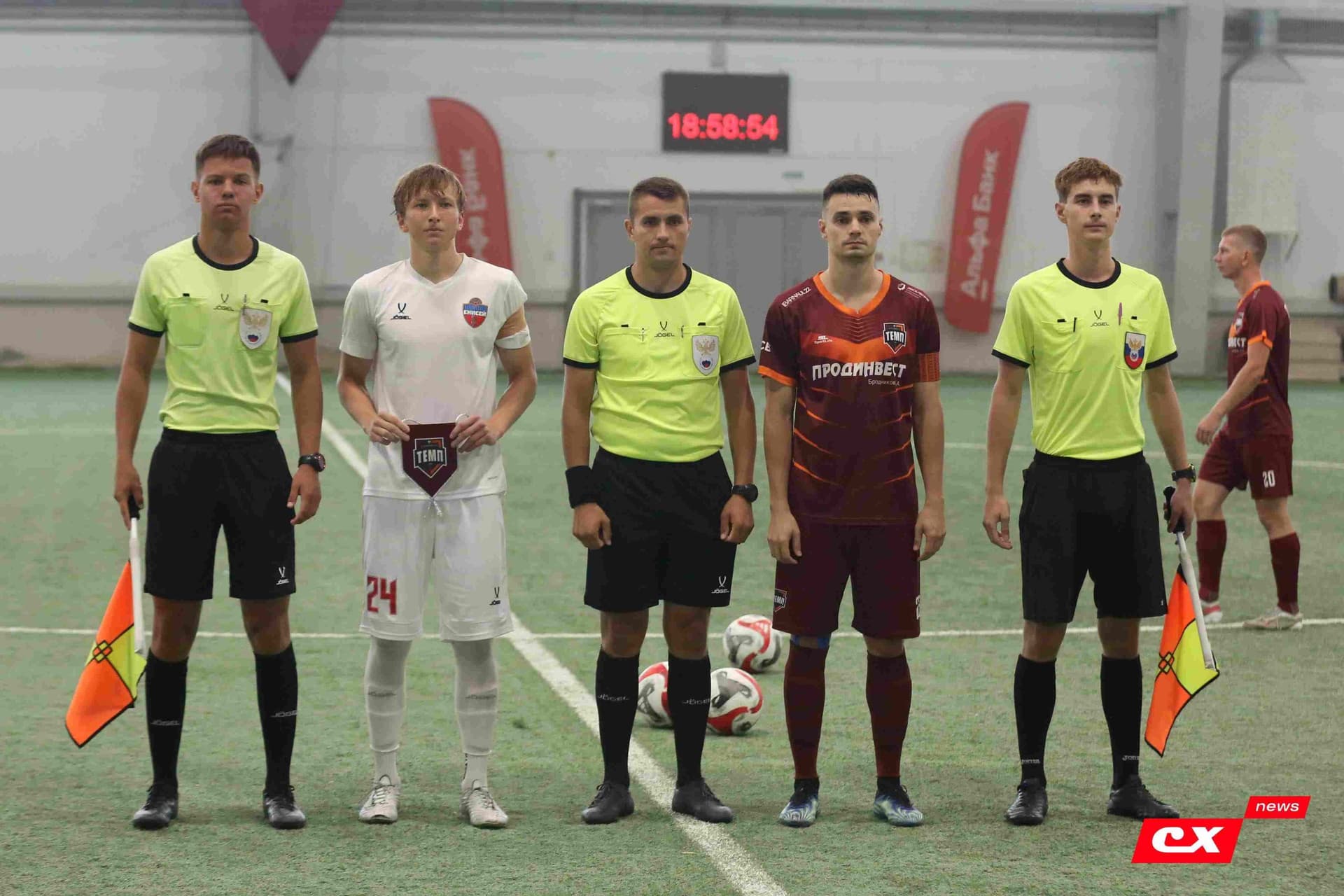 «Темп» 6:0 «Енисей-М». Третья лига. 15.08.2025. Владимир Мартынов («CX News») — кадр 124