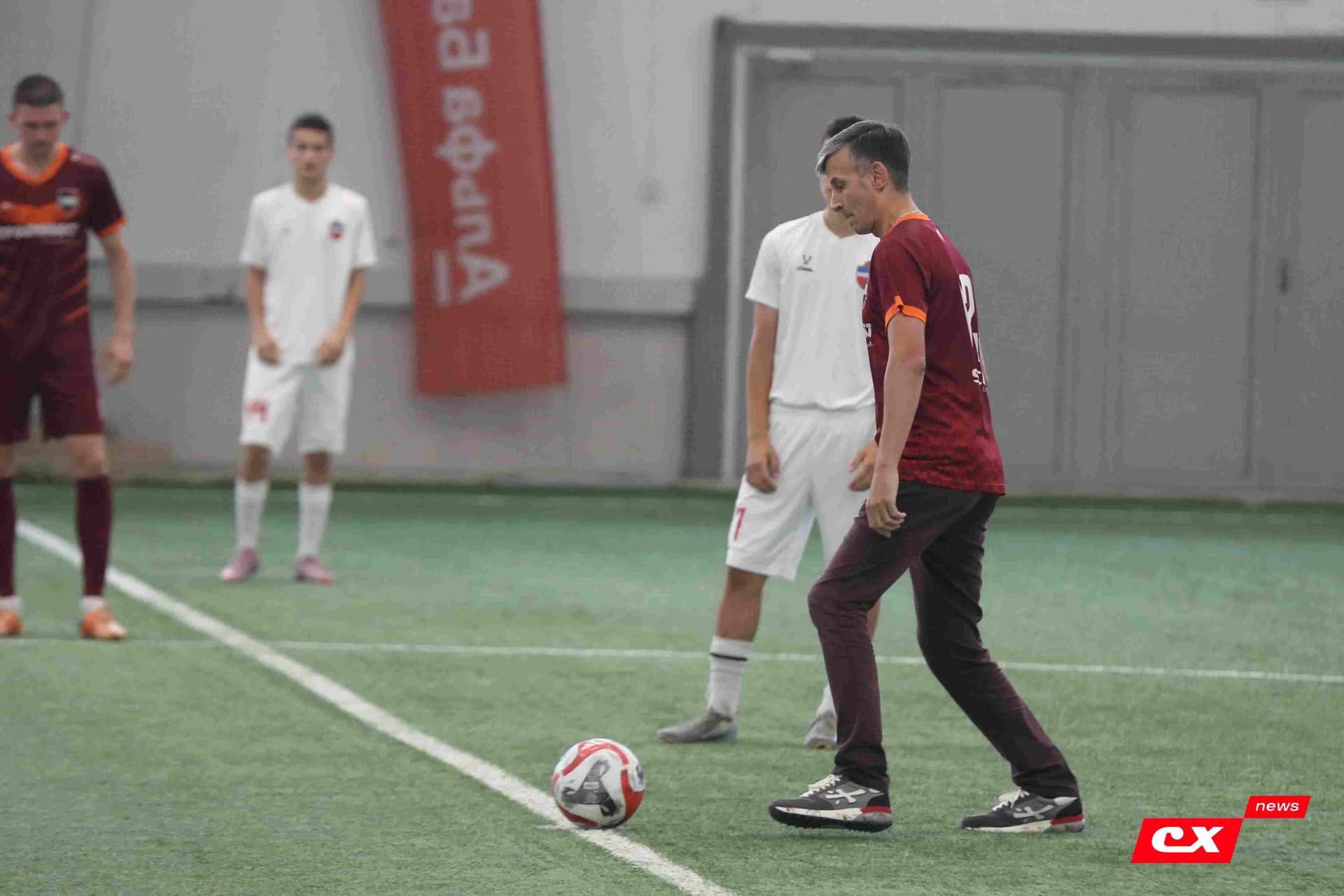 «Темп» 6:0 «Енисей-М». Третья лига. 15.08.2025. Владимир Мартынов («CX News») — кадр 129