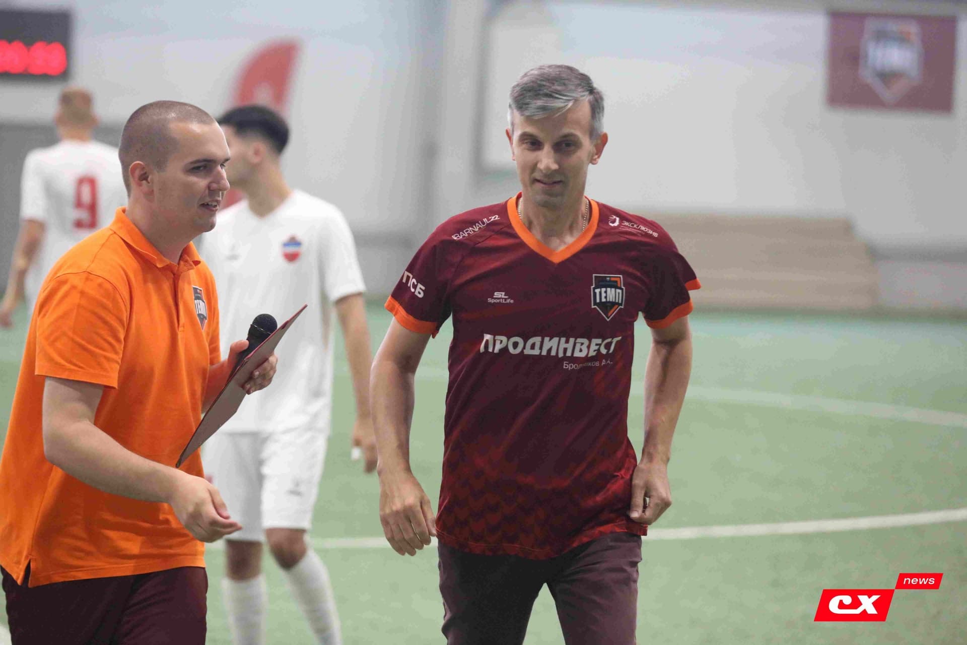 «Темп» 6:0 «Енисей-М». Третья лига. 15.08.2025. Владимир Мартынов («CX News») — кадр 132