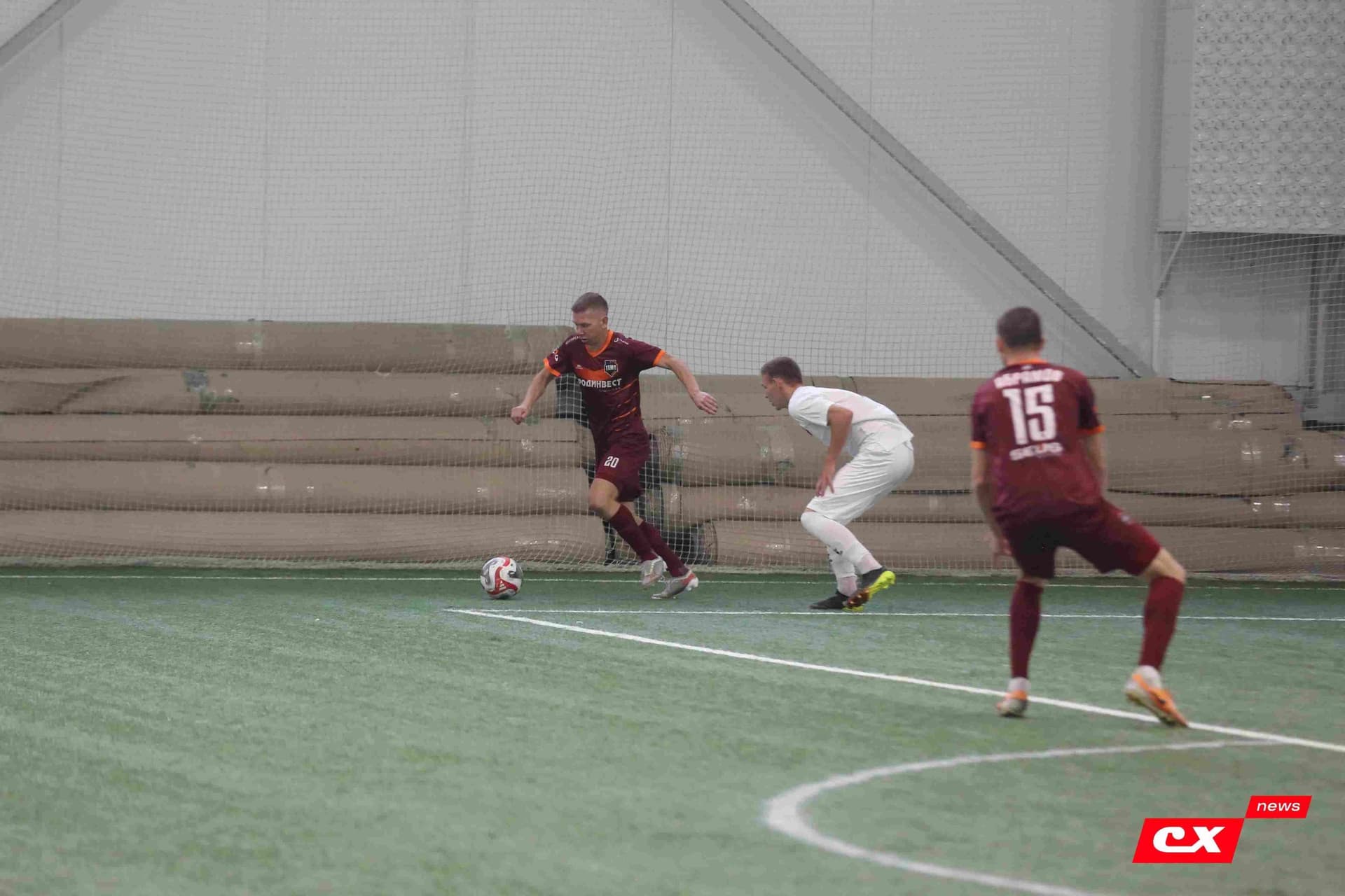 «Темп» 6:0 «Енисей-М». Третья лига. 15.08.2025. Владимир Мартынов («CX News») — кадр 133