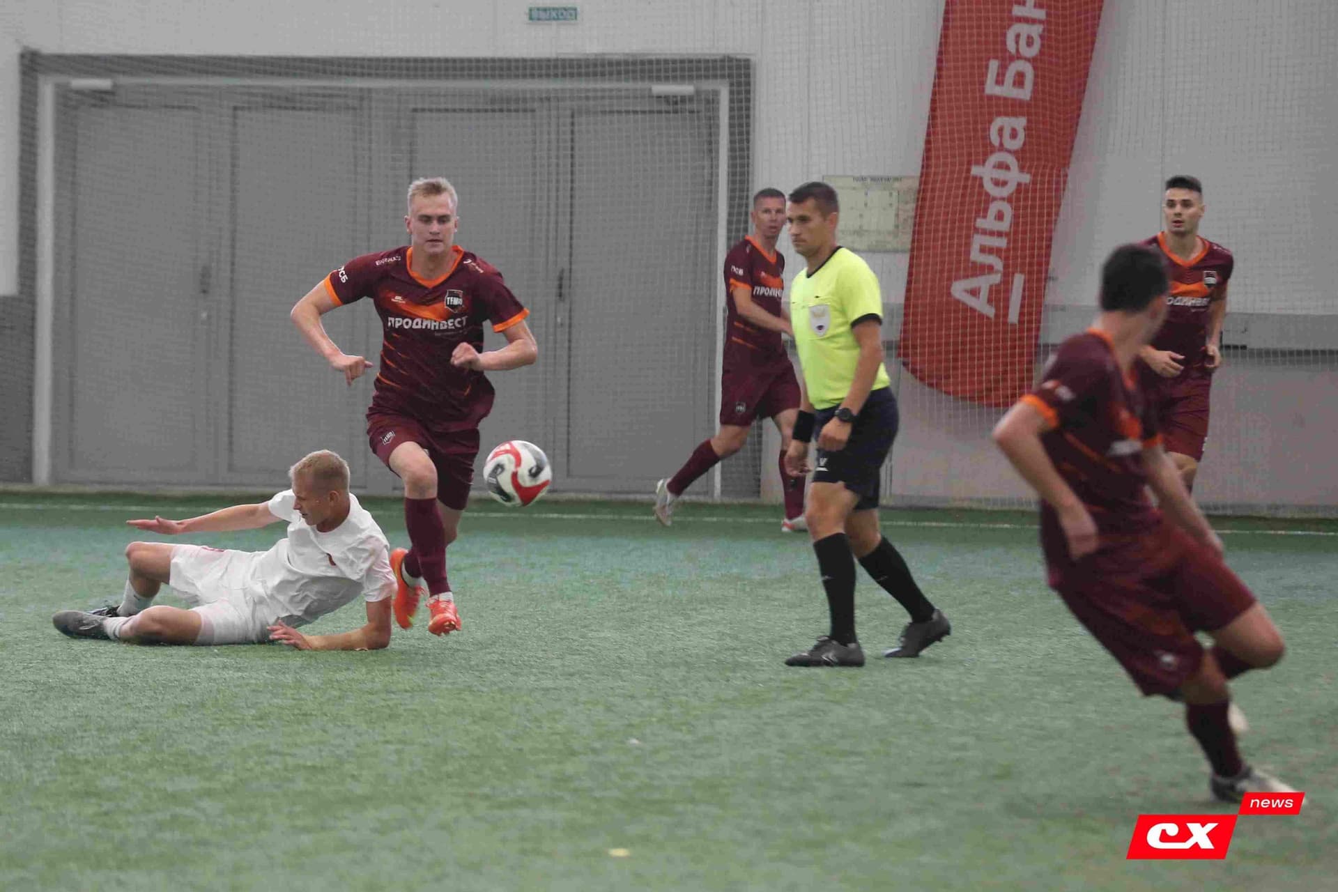 «Темп» 6:0 «Енисей-М». Третья лига. 15.08.2025. Владимир Мартынов («CX News») — кадр 149