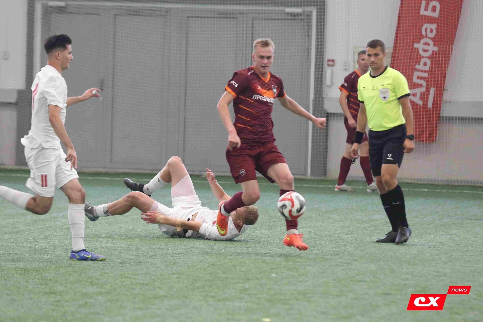 «Темп» 6:0 «Енисей-М». Третья лига. 15.08.2025. Владимир Мартынов («CX News») — кадр 150