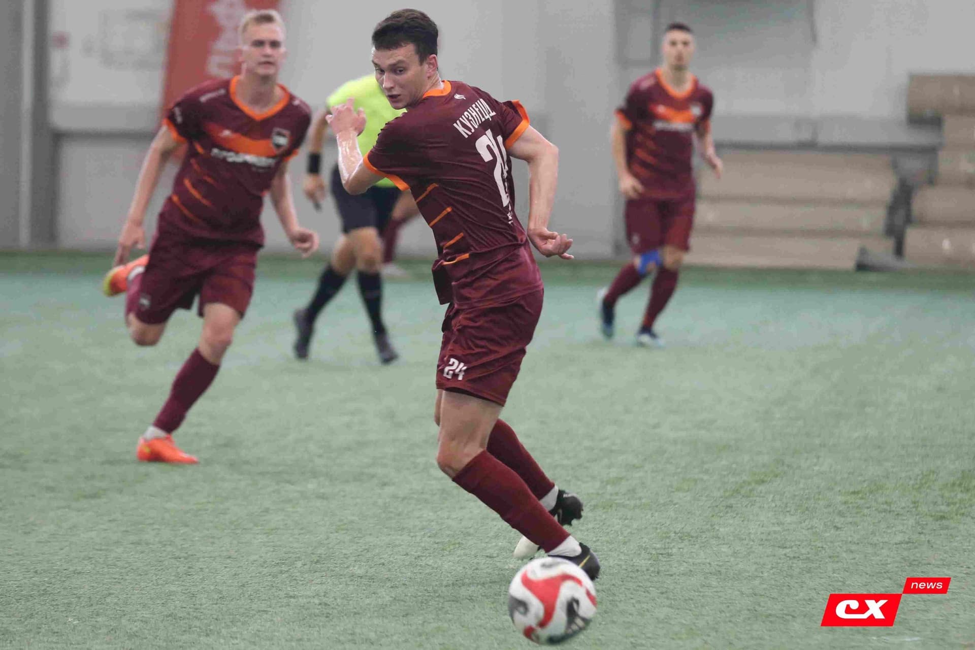 «Темп» 6:0 «Енисей-М». Третья лига. 15.08.2025. Владимир Мартынов («CX News») — кадр 151