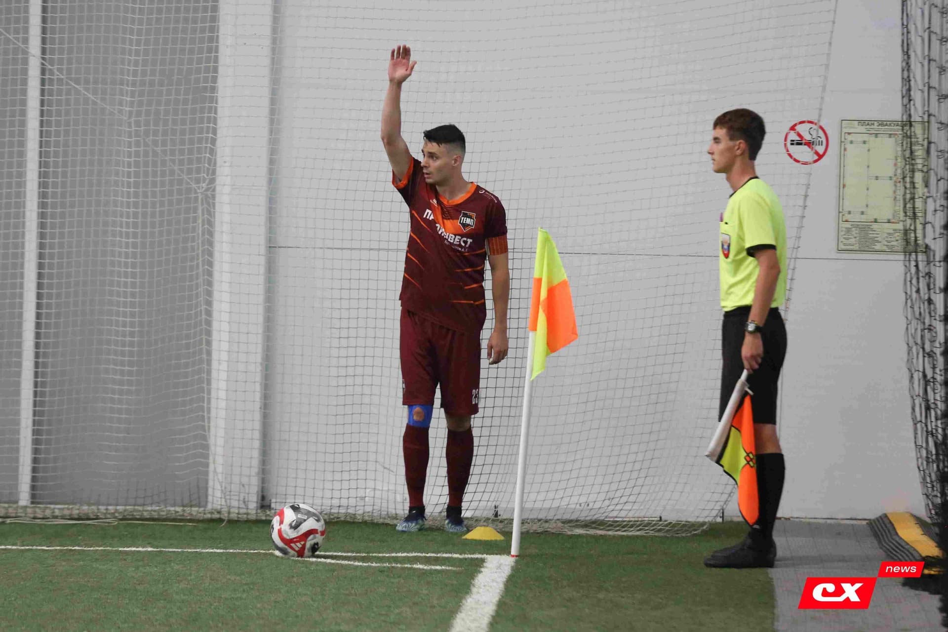 «Темп» 6:0 «Енисей-М». Третья лига. 15.08.2025. Владимир Мартынов («CX News») — кадр 156