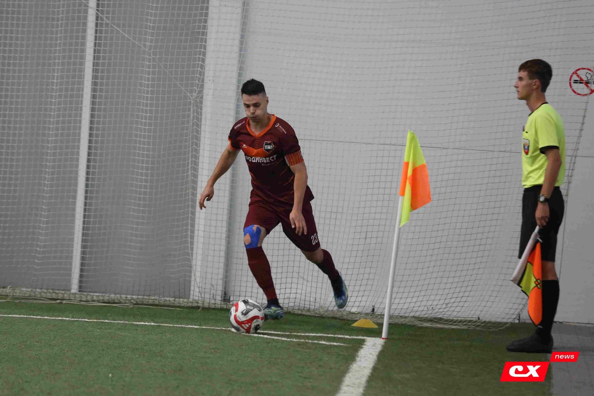 «Темп» 6:0 «Енисей-М». Третья лига. 15.08.2025. Владимир Мартынов («CX News») — кадр 157